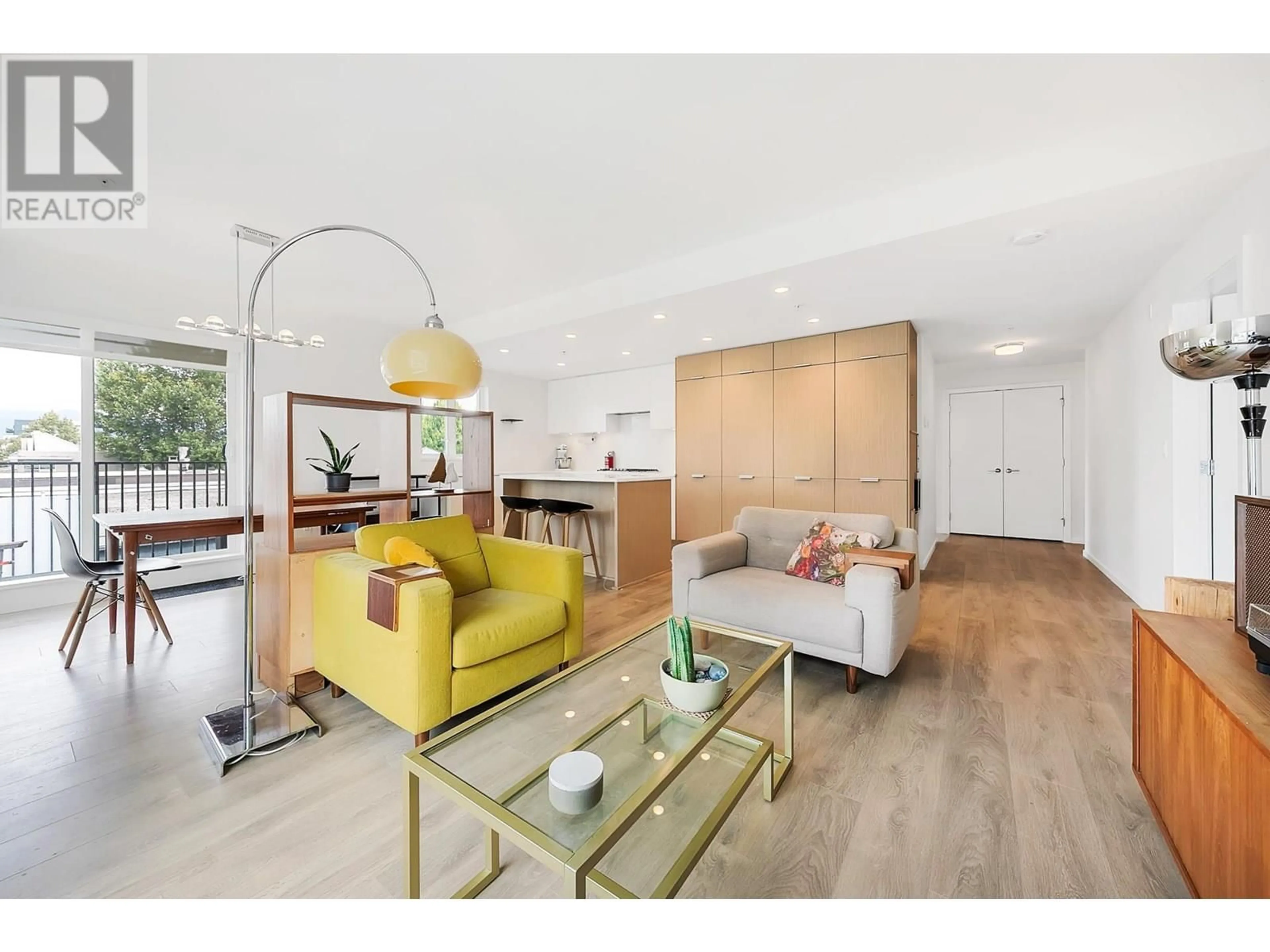 Living room with furniture, unknown for 308 - 5085 MAIN STREET, Vancouver British Columbia V5W2R2