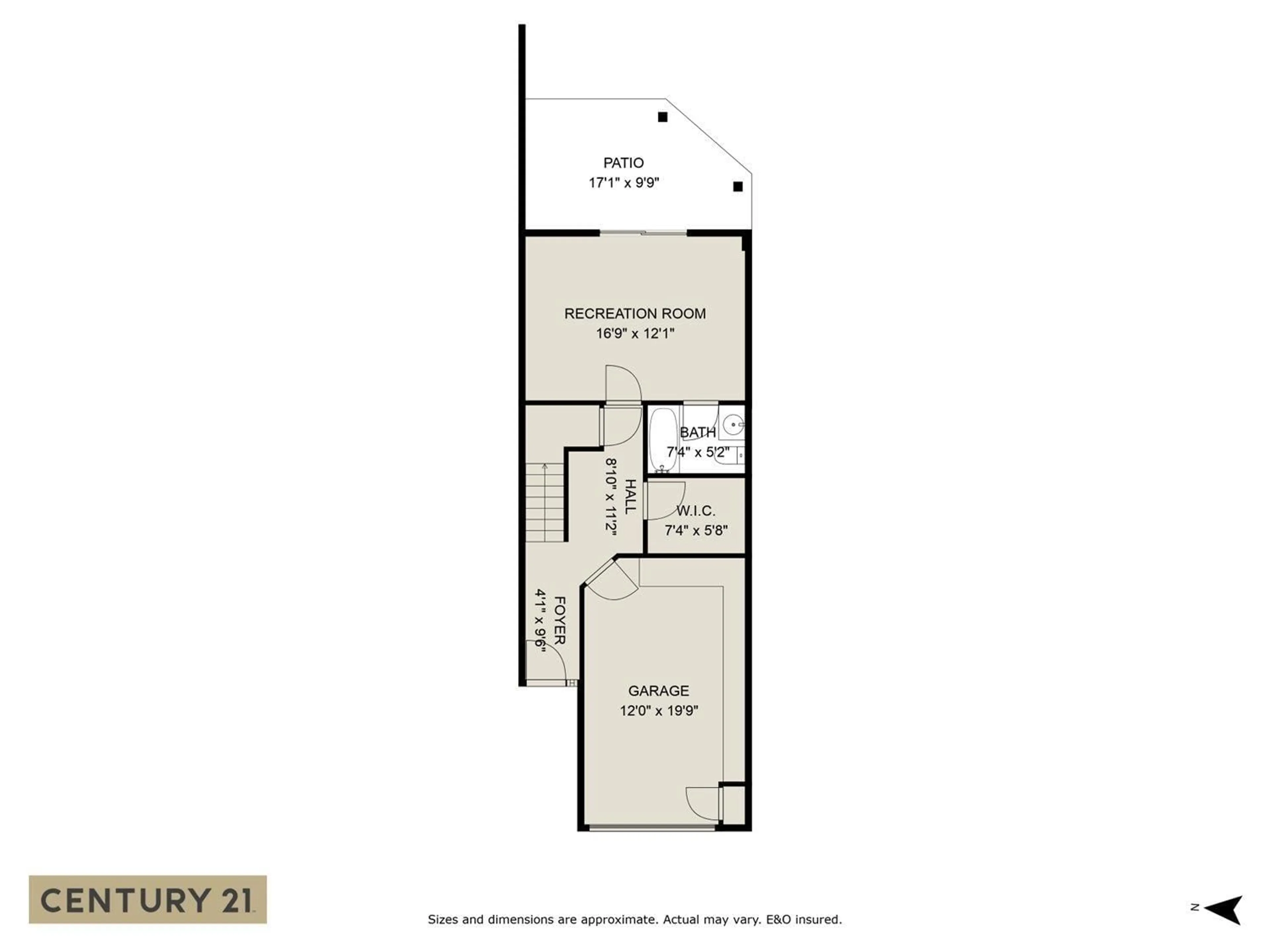 Floor plan for 1 - 1802 HEATH ROAD, Agassiz British Columbia V0M1A2