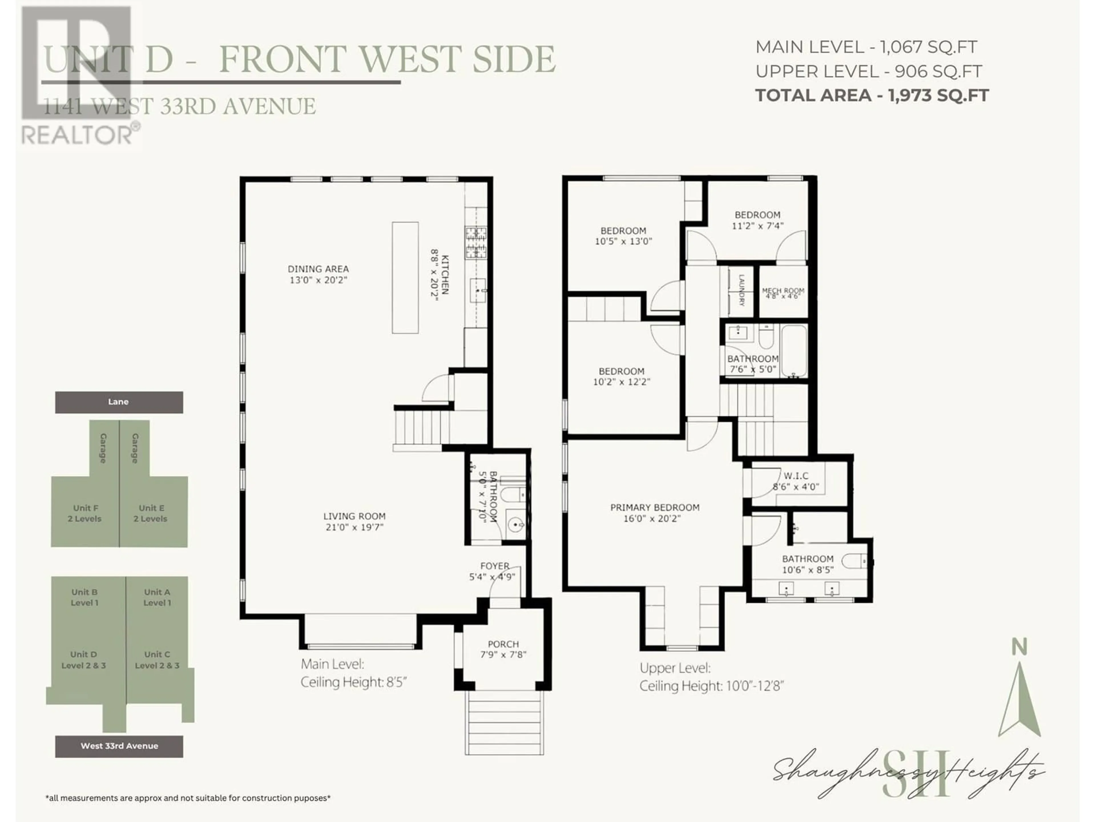 Floor plan for 1141 33RD AVENUE, Vancouver British Columbia V6M1A3