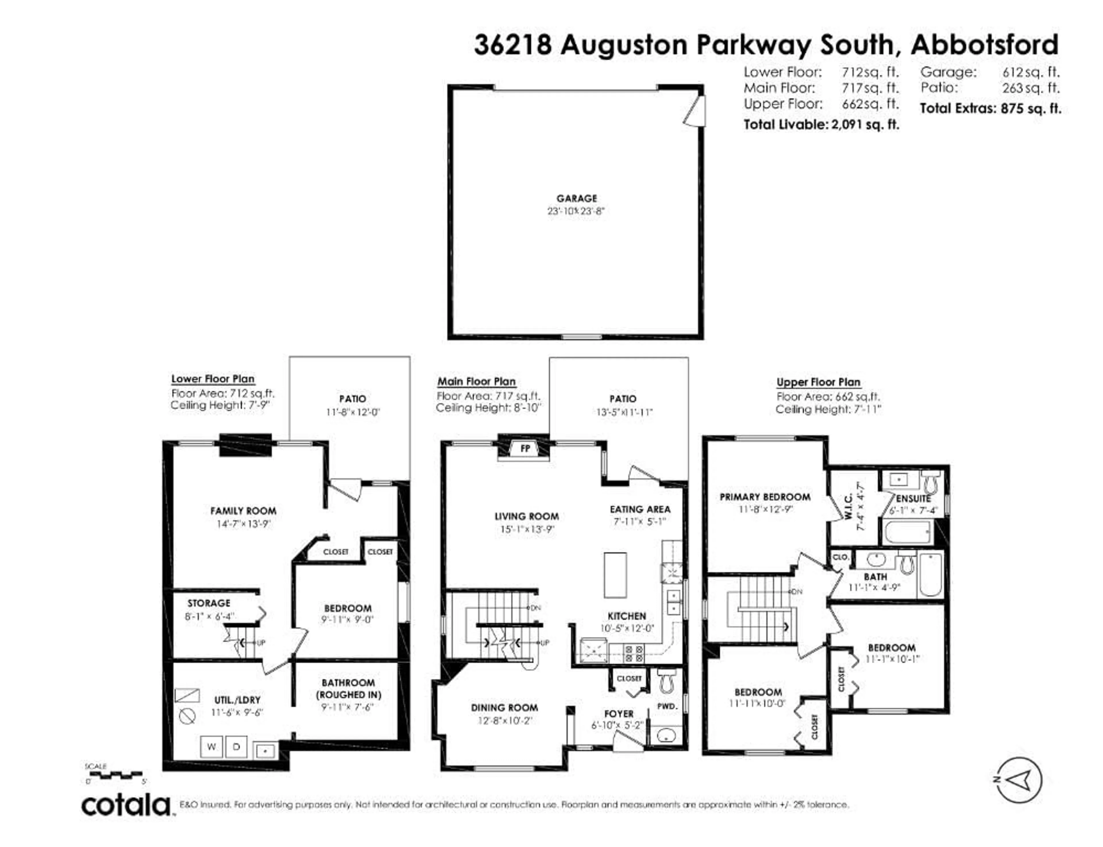 Floor plan for 36218 AUGUSTON SOUTH, Abbotsford British Columbia V3G2Y9