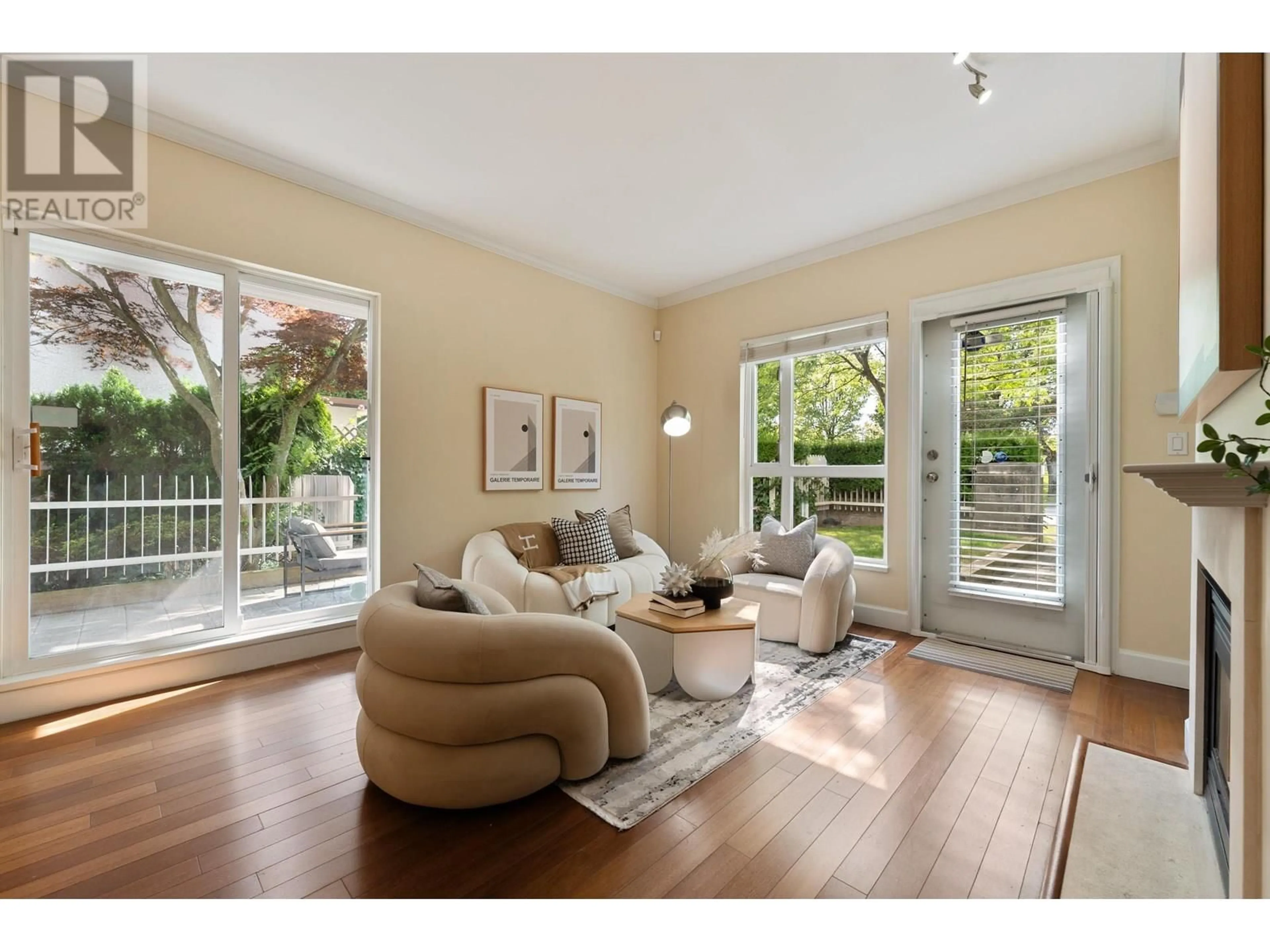 Living room with furniture, unknown for 103 - 6198 ASH STREET, Vancouver British Columbia V5Z3G9