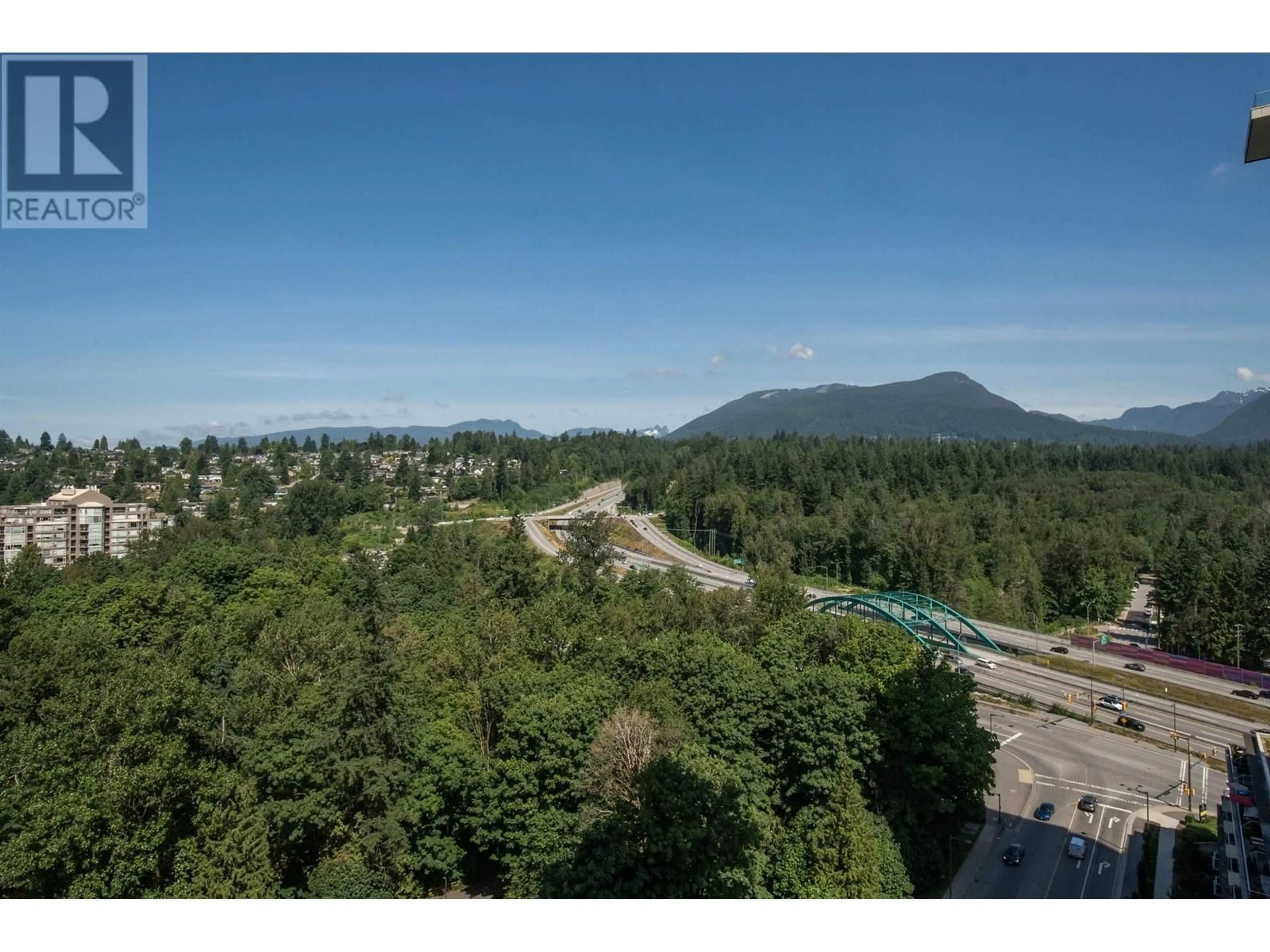 A pic from outside/outdoor area/front of a property/back of a property/a pic from drone, mountain view for 1807 - 1500 FERN STREET, North Vancouver British Columbia V7J0E6