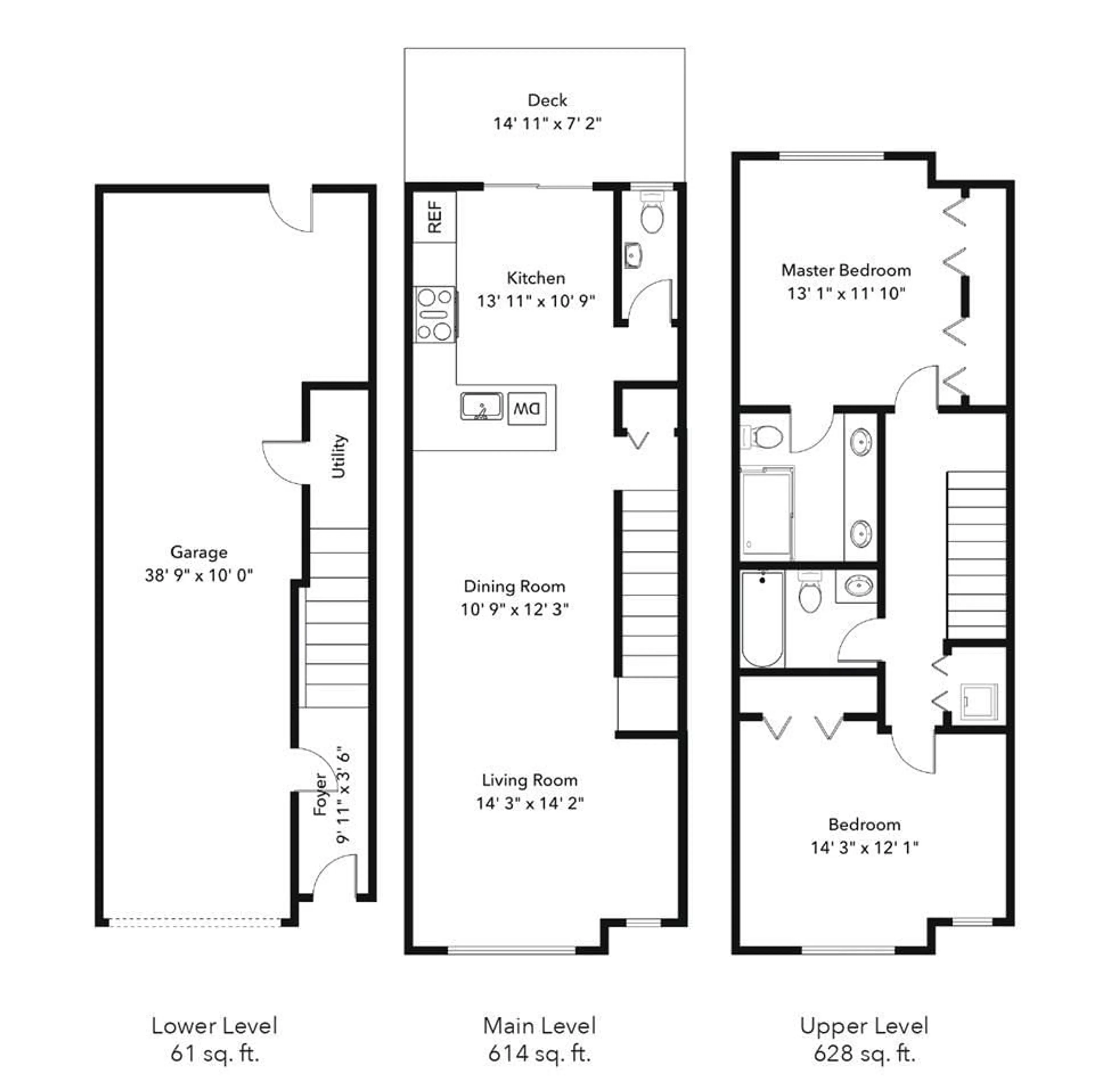 Floor plan for 56 - 30930 WESTRIDGE, Abbotsford British Columbia V2T0H6