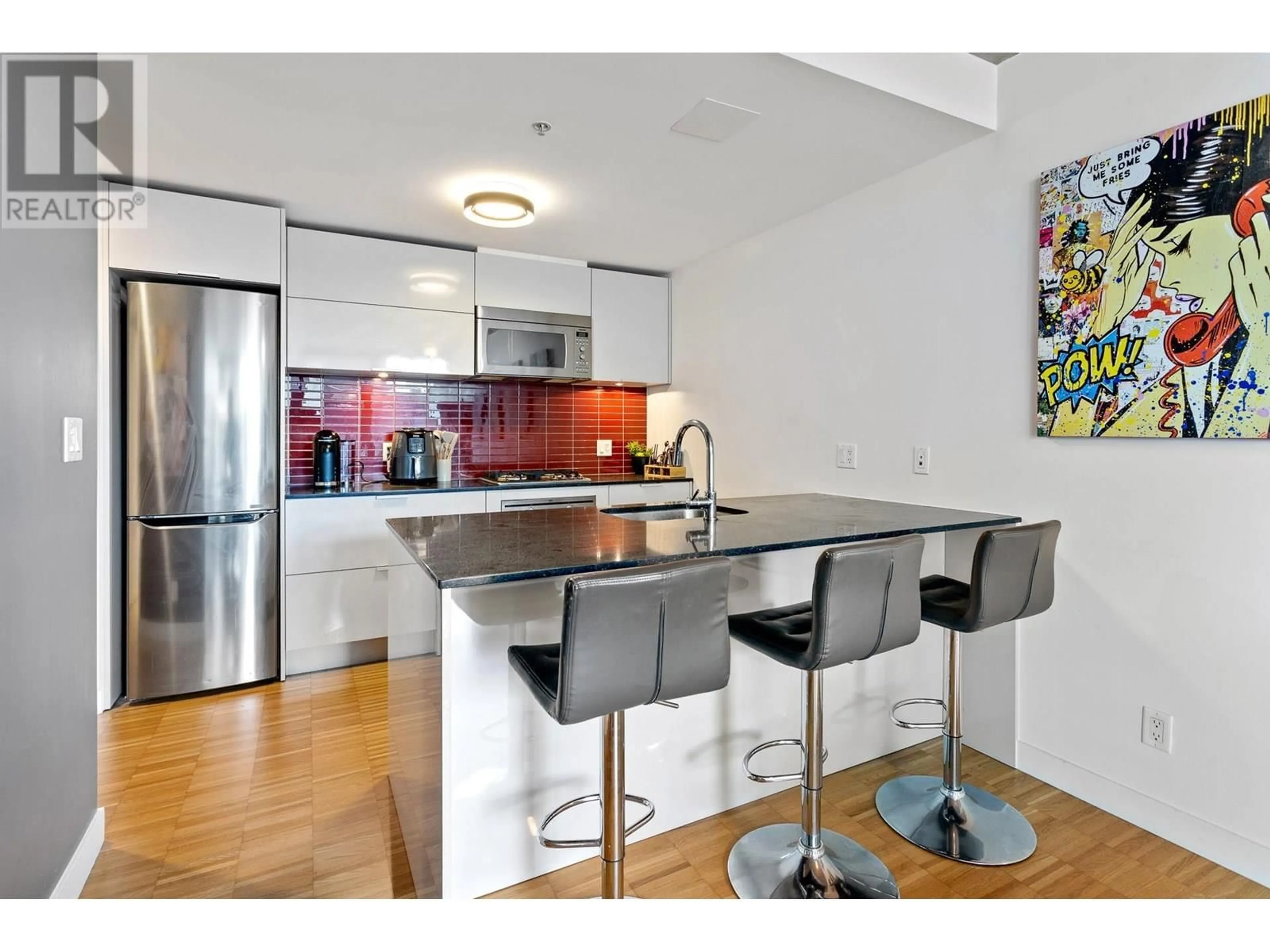 Open concept kitchen, unknown for 1404 - 128 CORDOVA STREET, Vancouver British Columbia V6B0E6