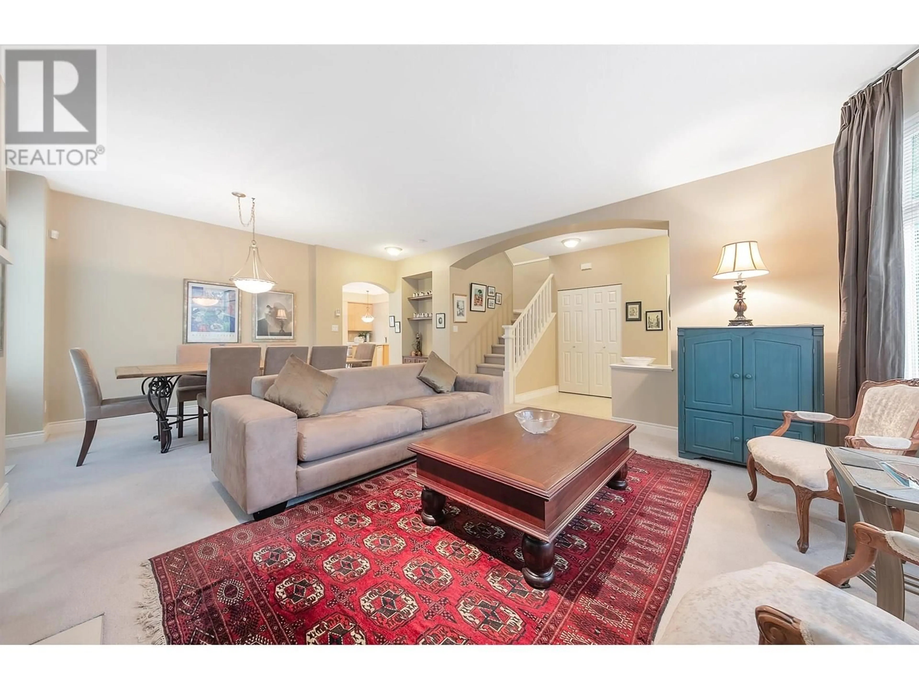 Living room with furniture, unknown for 12 - 6888 ROBSON DRIVE, Richmond British Columbia V7C5T6