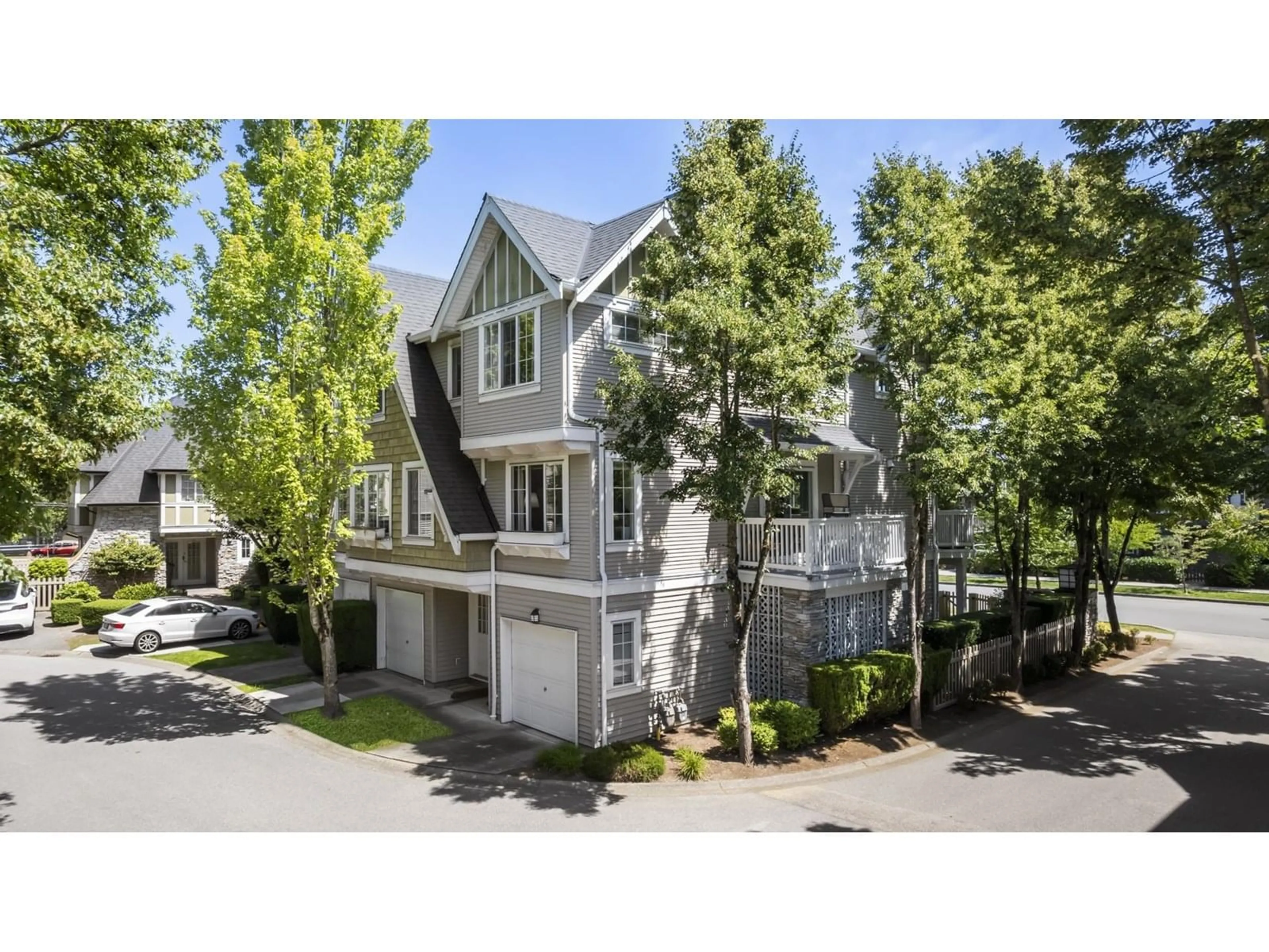 A pic from outside/outdoor area/front of a property/back of a property/a pic from drone, street for 113 - 8775 161, Surrey British Columbia V4N5G3