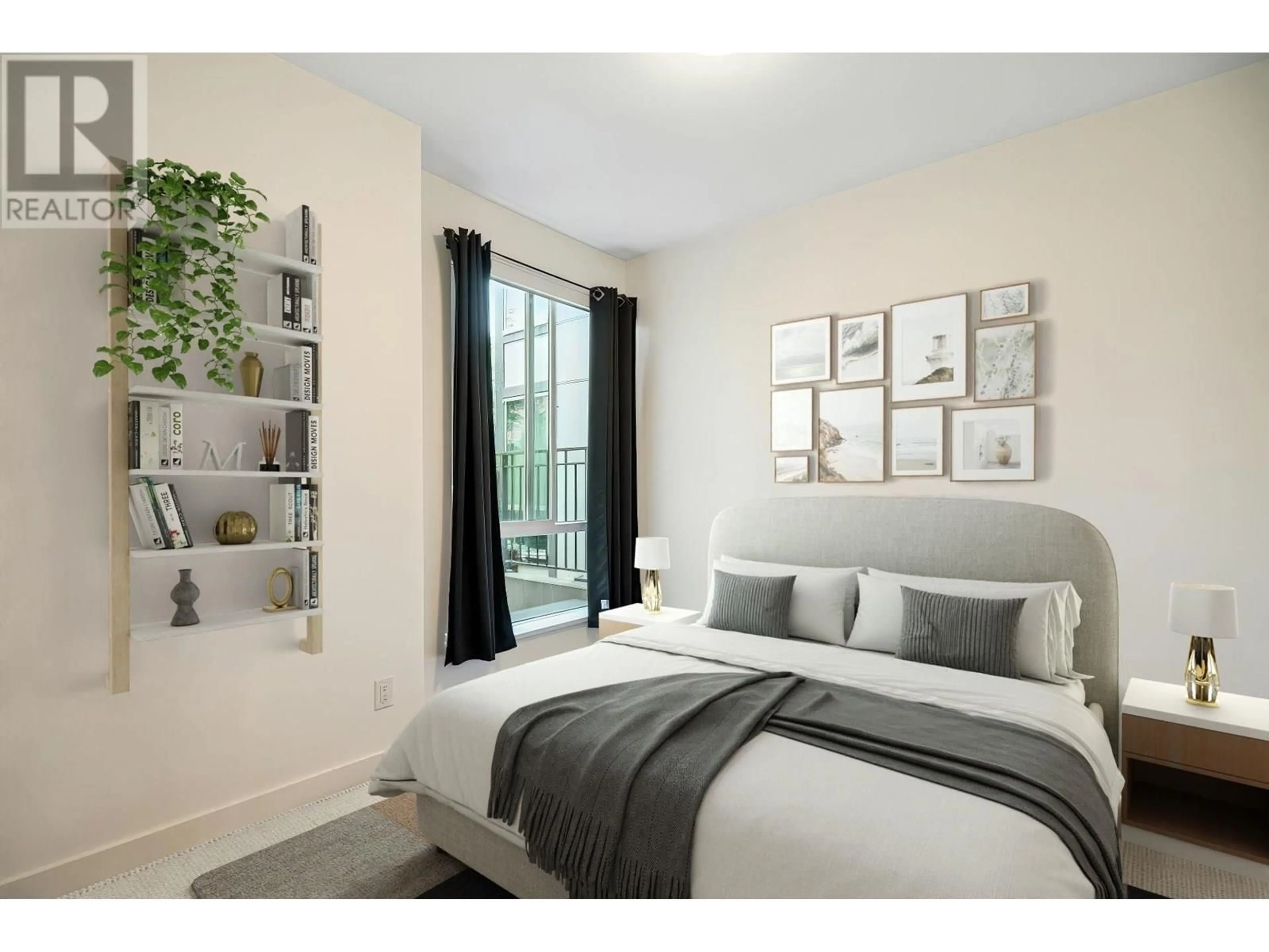Bedroom with bed, unknown for 206 - 5460 BROADWAY, Burnaby British Columbia V5B0B4