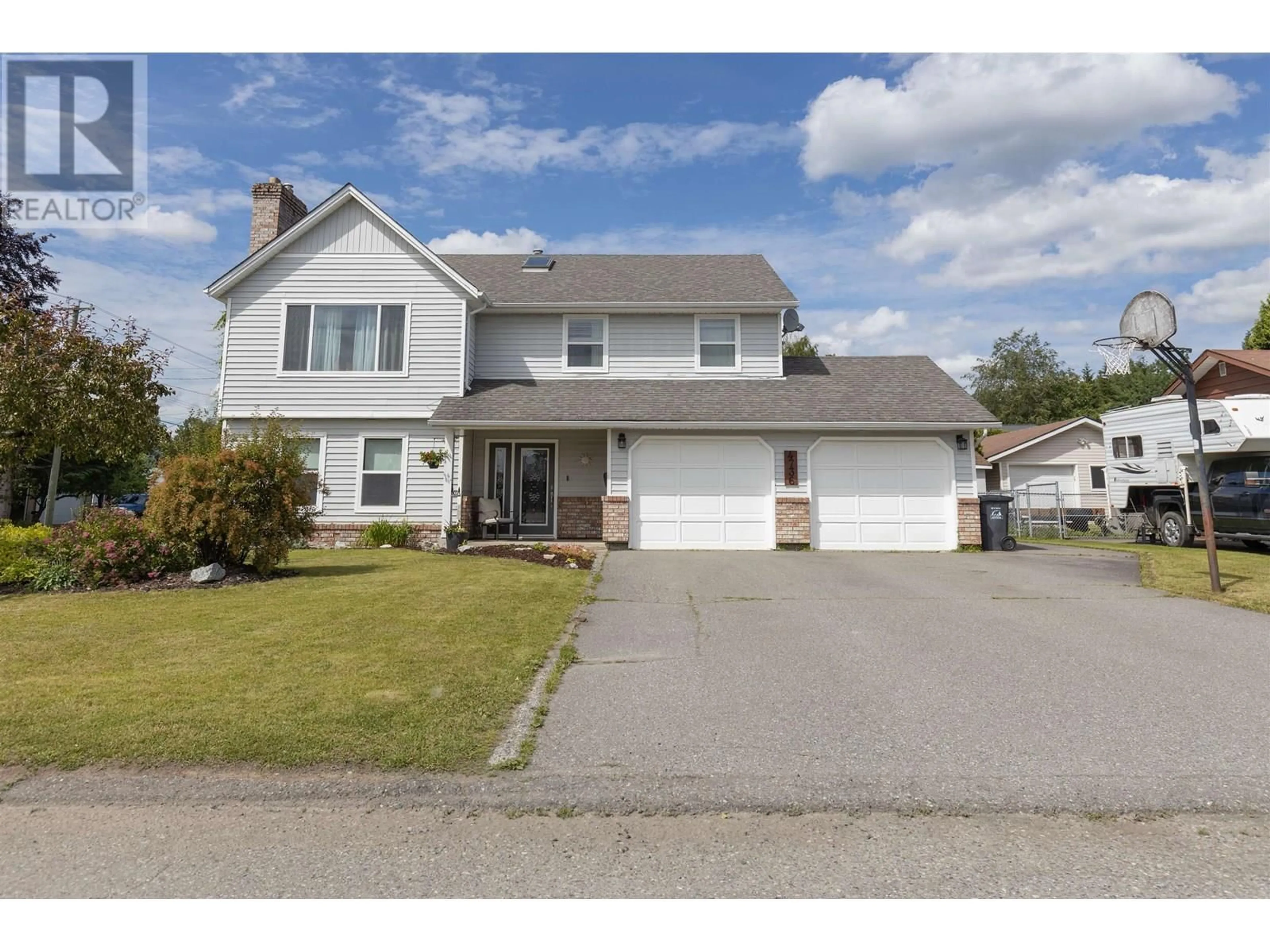 Home with vinyl exterior material, street for 4736 WILSON AVENUE, Terrace British Columbia V8G4K9