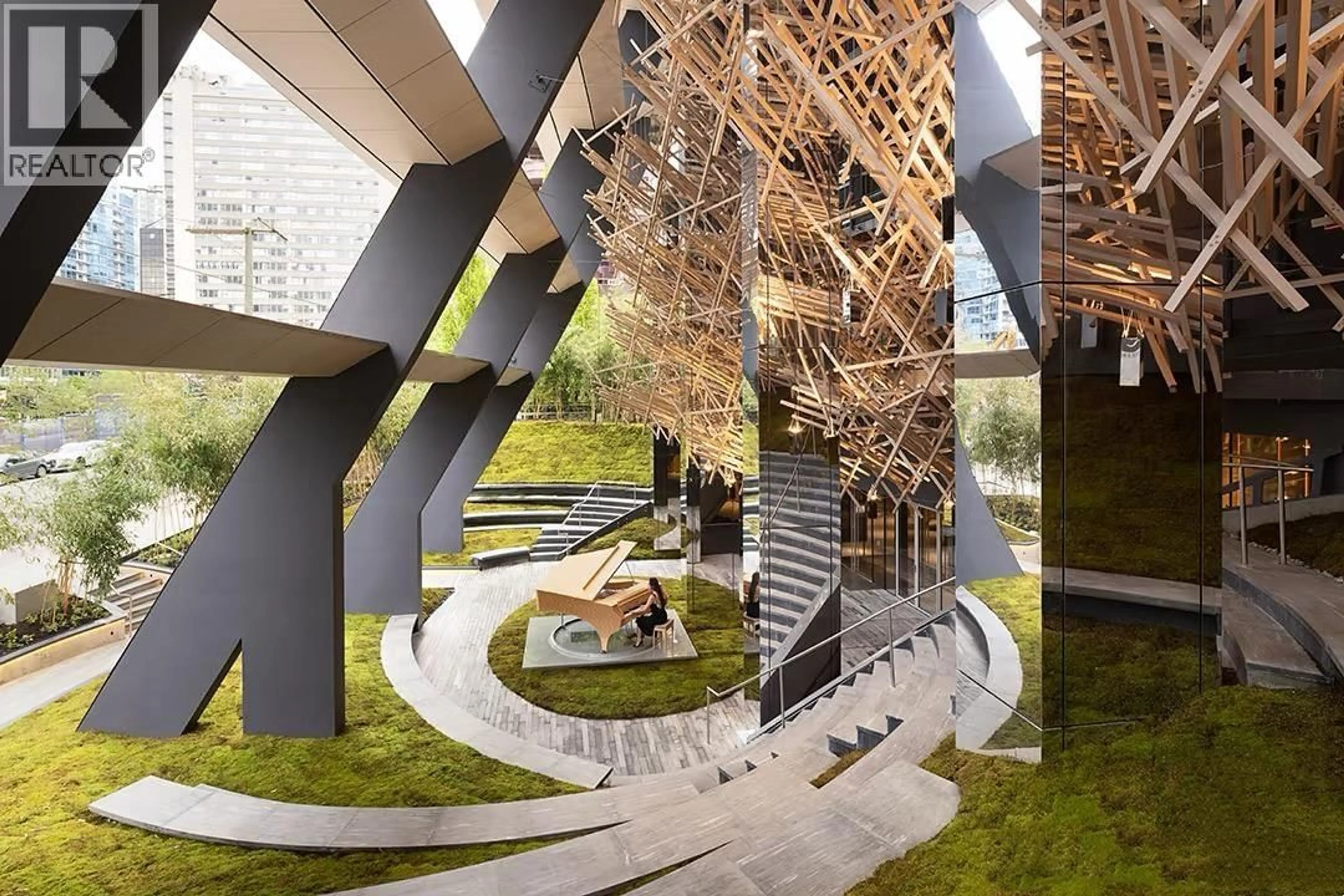 Indoor foyer for 2702 - 1568 ALBERNI STREET, Vancouver British Columbia V6G0E3