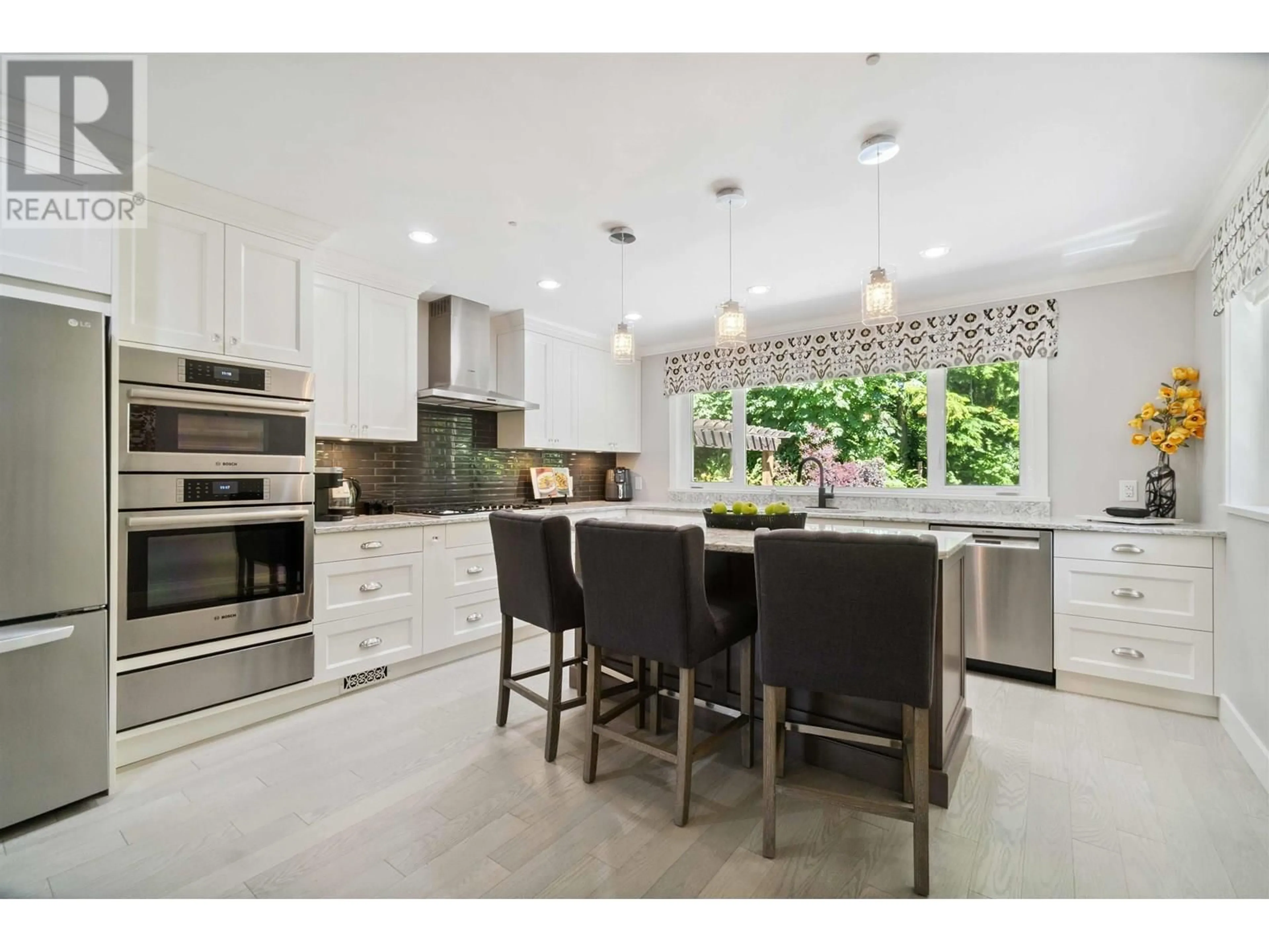 Contemporary kitchen, ceramic/tile floor for 2969 LOTUS COURT, Coquitlam British Columbia V3B7B3
