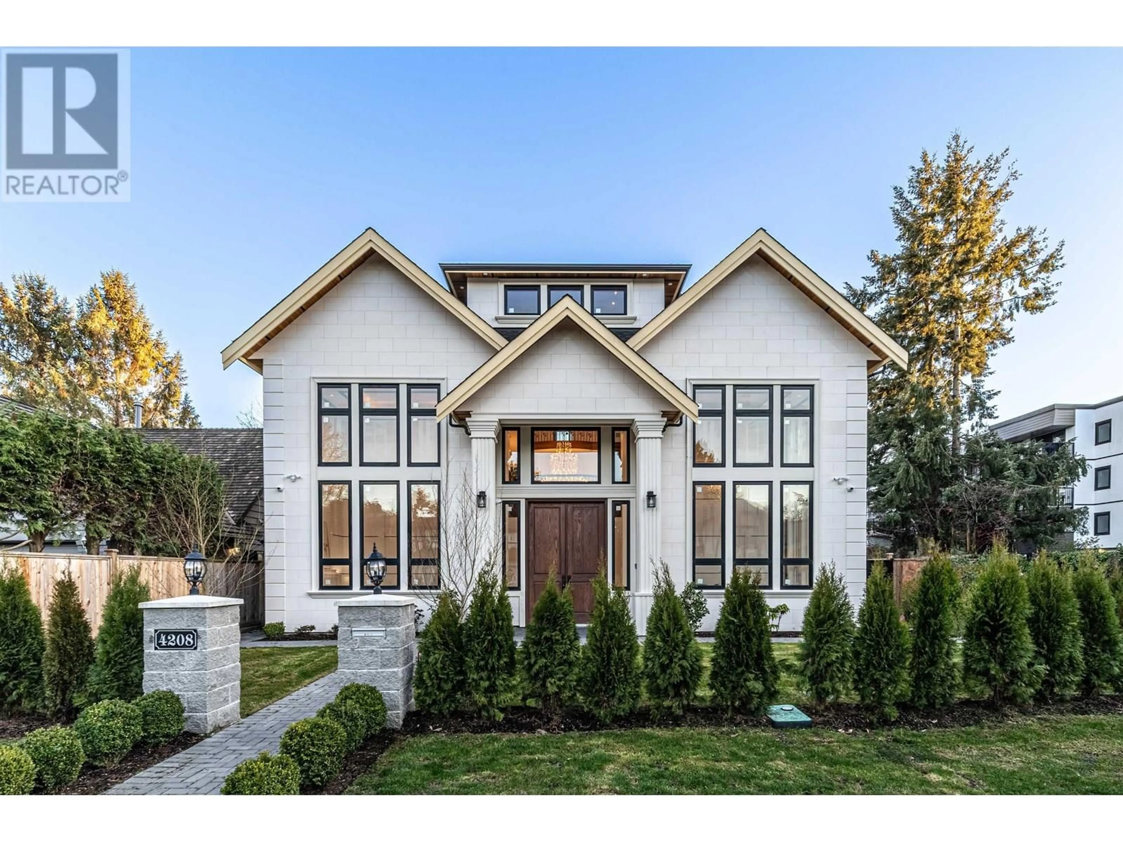 Home with brick exterior material, street for 4208 CANDLEWOOD DRIVE, Richmond British Columbia V7C4W1