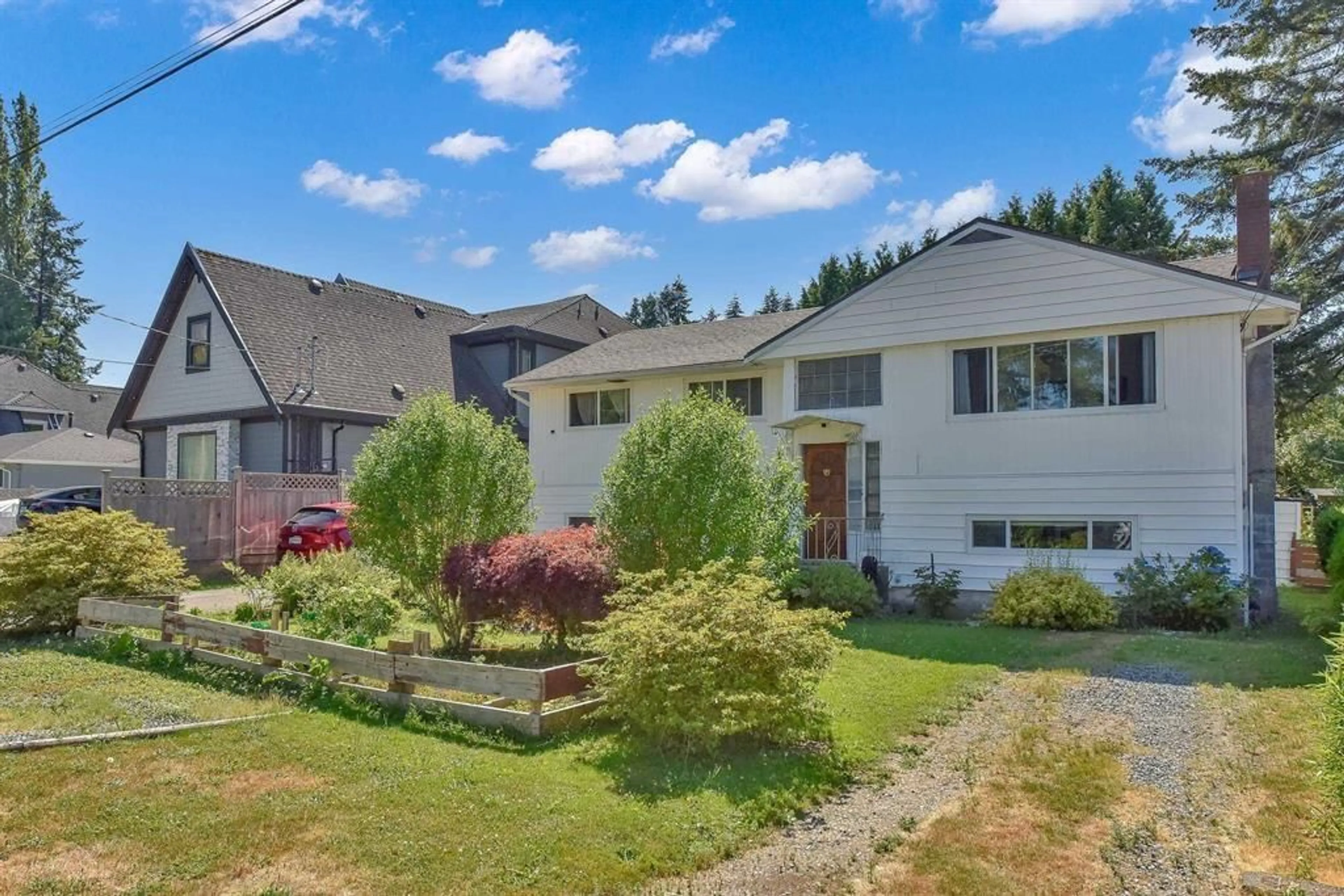 A pic from outside/outdoor area/front of a property/back of a property/a pic from drone, unknown for 11059 146A, Surrey British Columbia V3R3V3