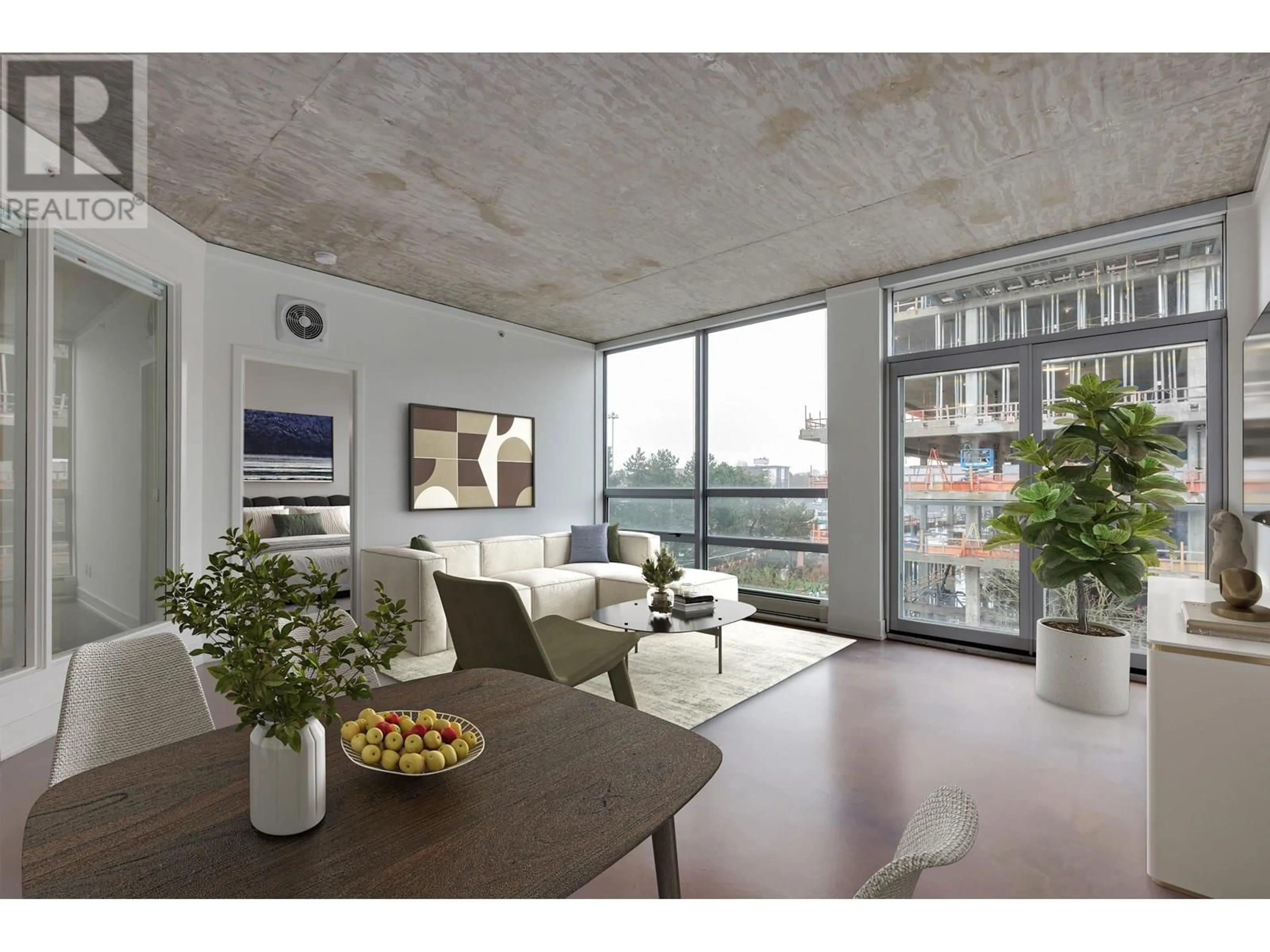 Living room with furniture, unknown for 604 - 919 STATION STREET, Vancouver British Columbia V6A4L9