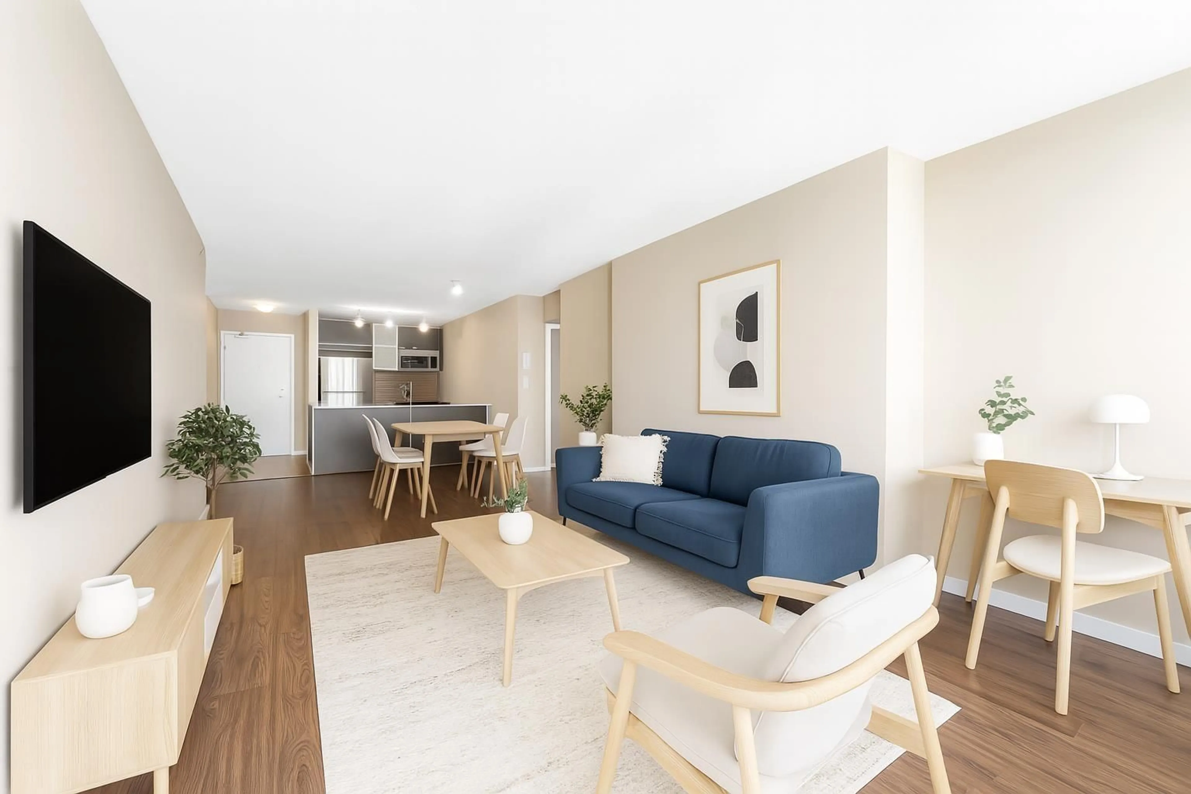 Living room with furniture, unknown for 2402 - 9981 WHALLEY, Surrey British Columbia V3T0G6