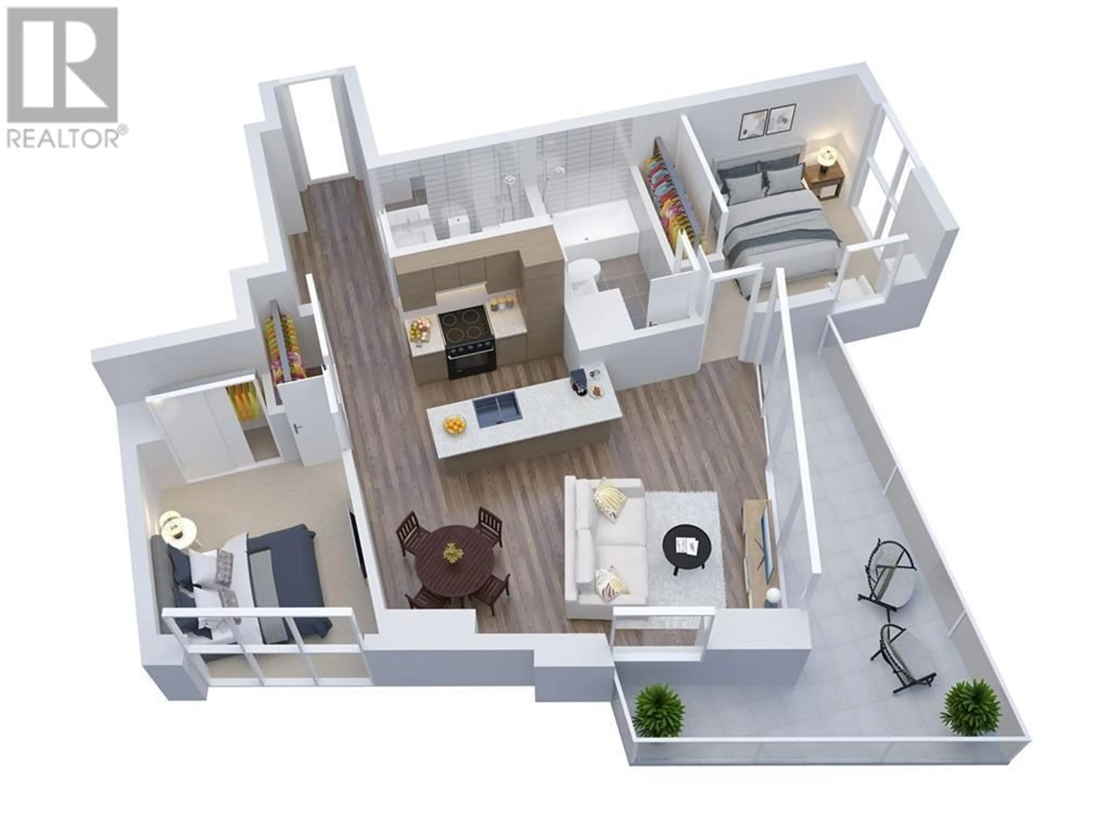 Floor plan for 2706 - 488 MARINE DRIVE, Vancouver British Columbia V5X0C6
