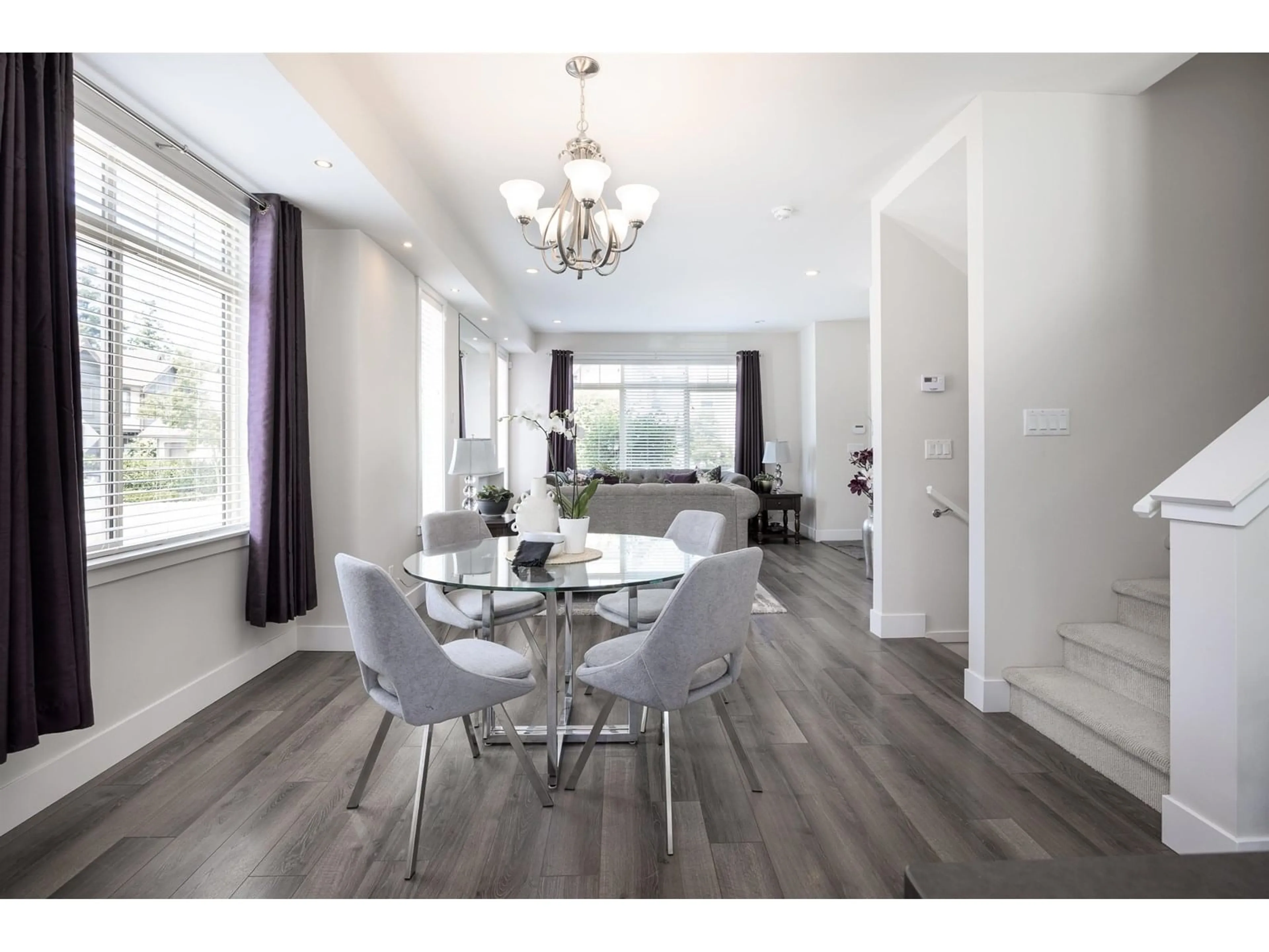 Dining room, wood/laminate floor for 16428 24A, Surrey British Columbia V3Z0V8