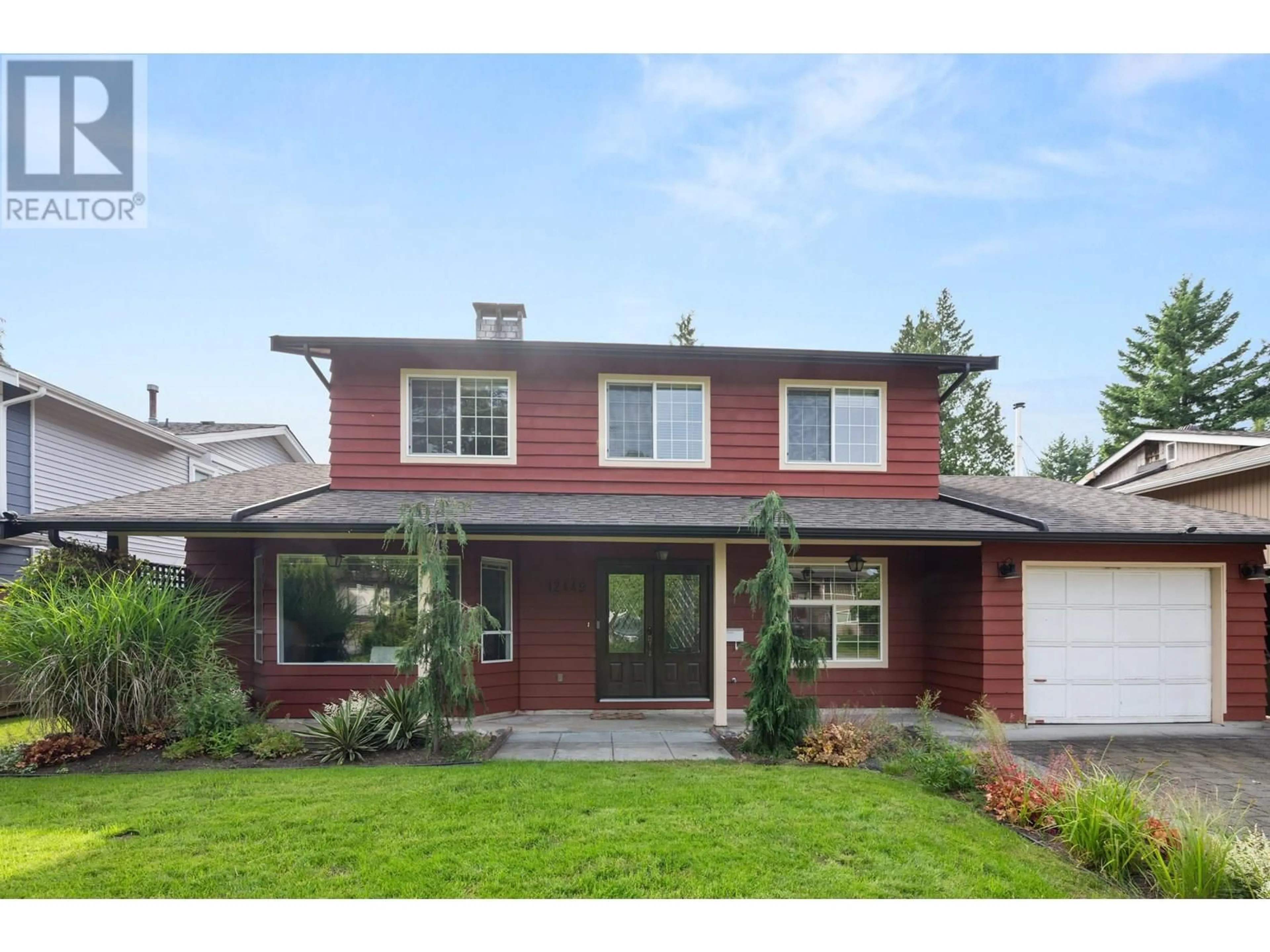 Home with brick exterior material, street for 12449 SKILLEN STREET, Maple Ridge British Columbia V4R2M5