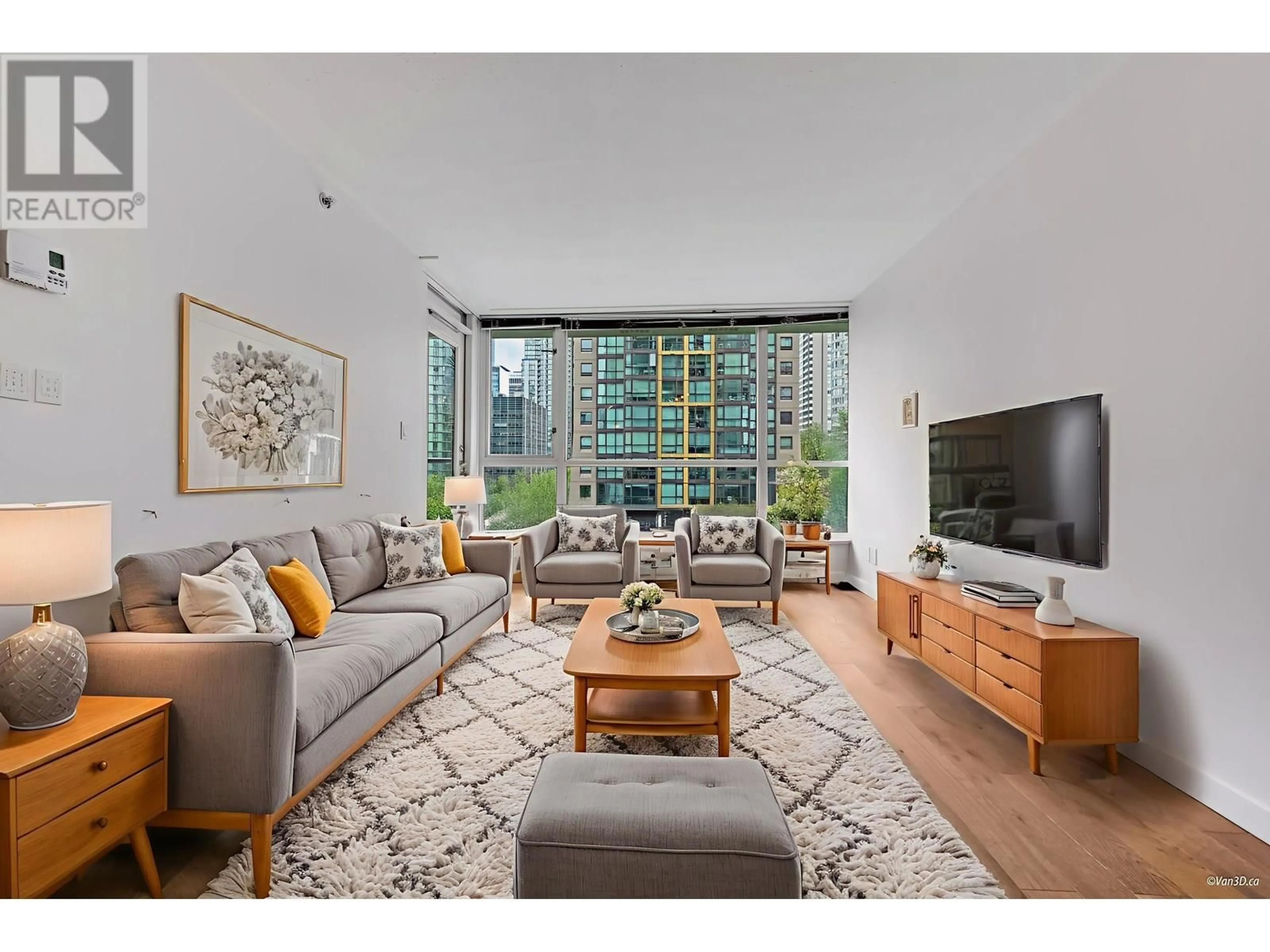 Living room with furniture, unknown for 701 - 1420 GEORGIA STREET, Vancouver British Columbia V6G3K4