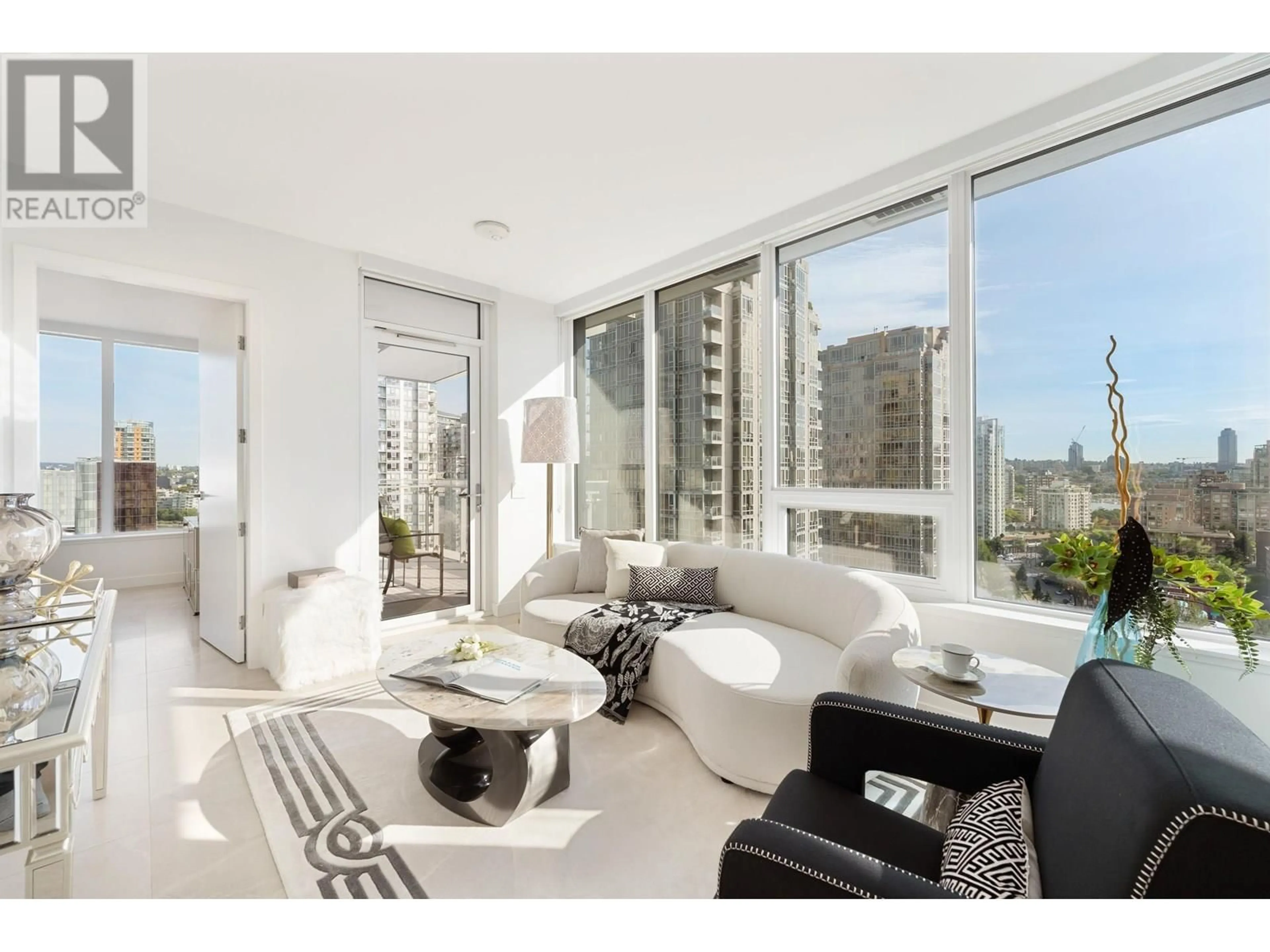 Living room with furniture, unknown for 1604 - 885 CAMBIE STREET, Vancouver British Columbia V6B0R6