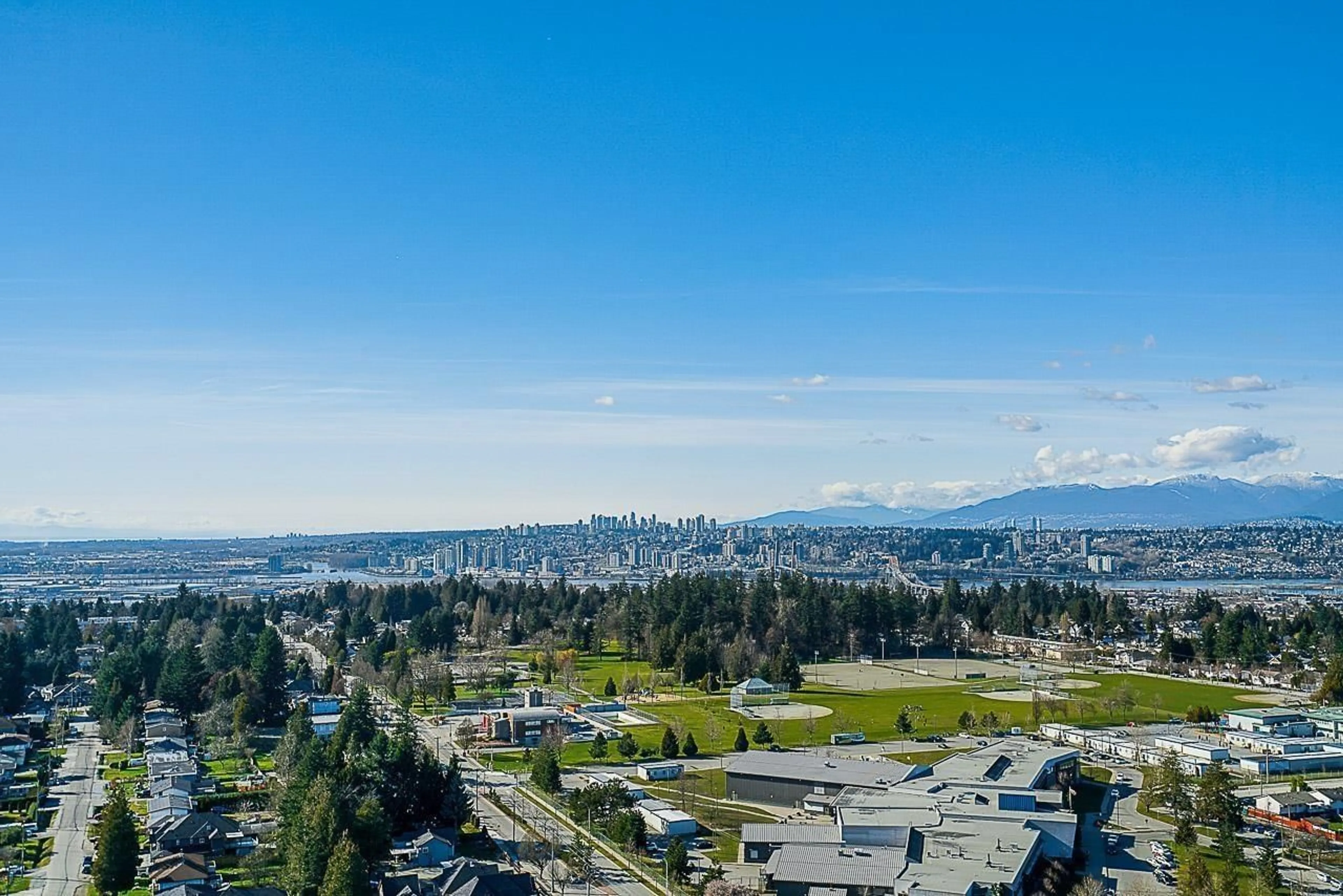 A pic from outside/outdoor area/front of a property/back of a property/a pic from drone, mountain view for 2003 - 13303 CENTRAL, Surrey British Columbia V3T0K6