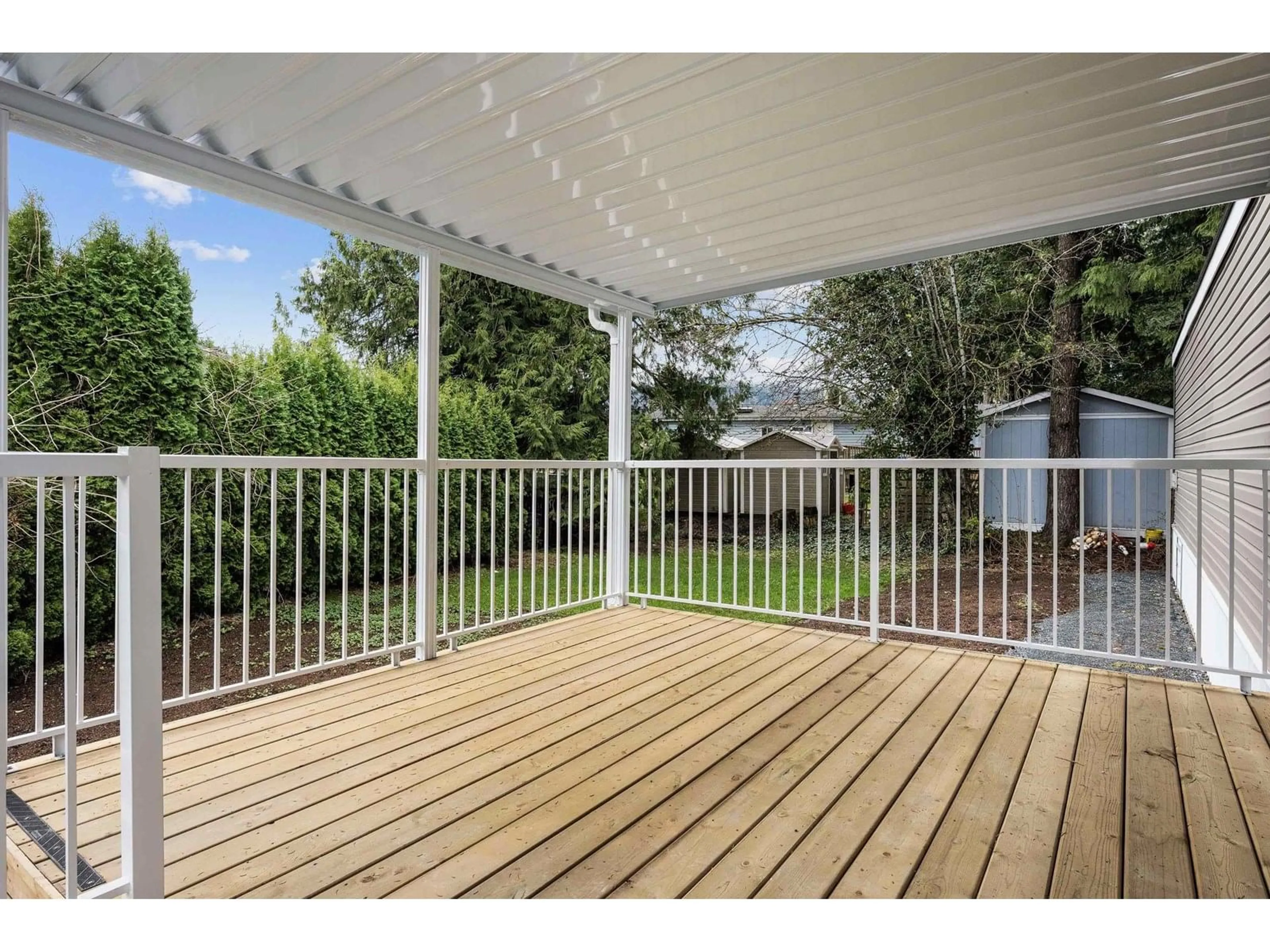Patio, water/lake/river/ocean view for 14 - 6035 VEDDER ROAD, Chilliwack British Columbia V2R1E5