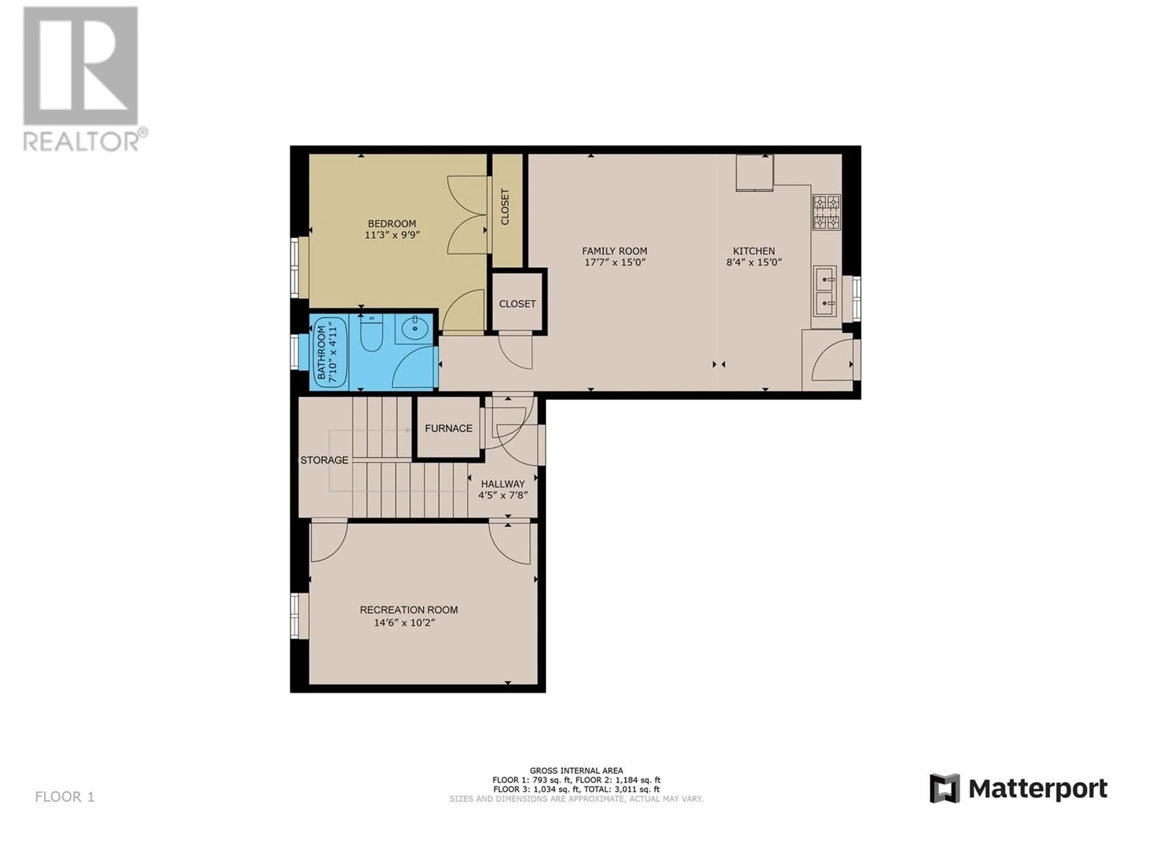 Floor plan for 10556 MCVEETY STREET, Maple Ridge British Columbia V2W0K3