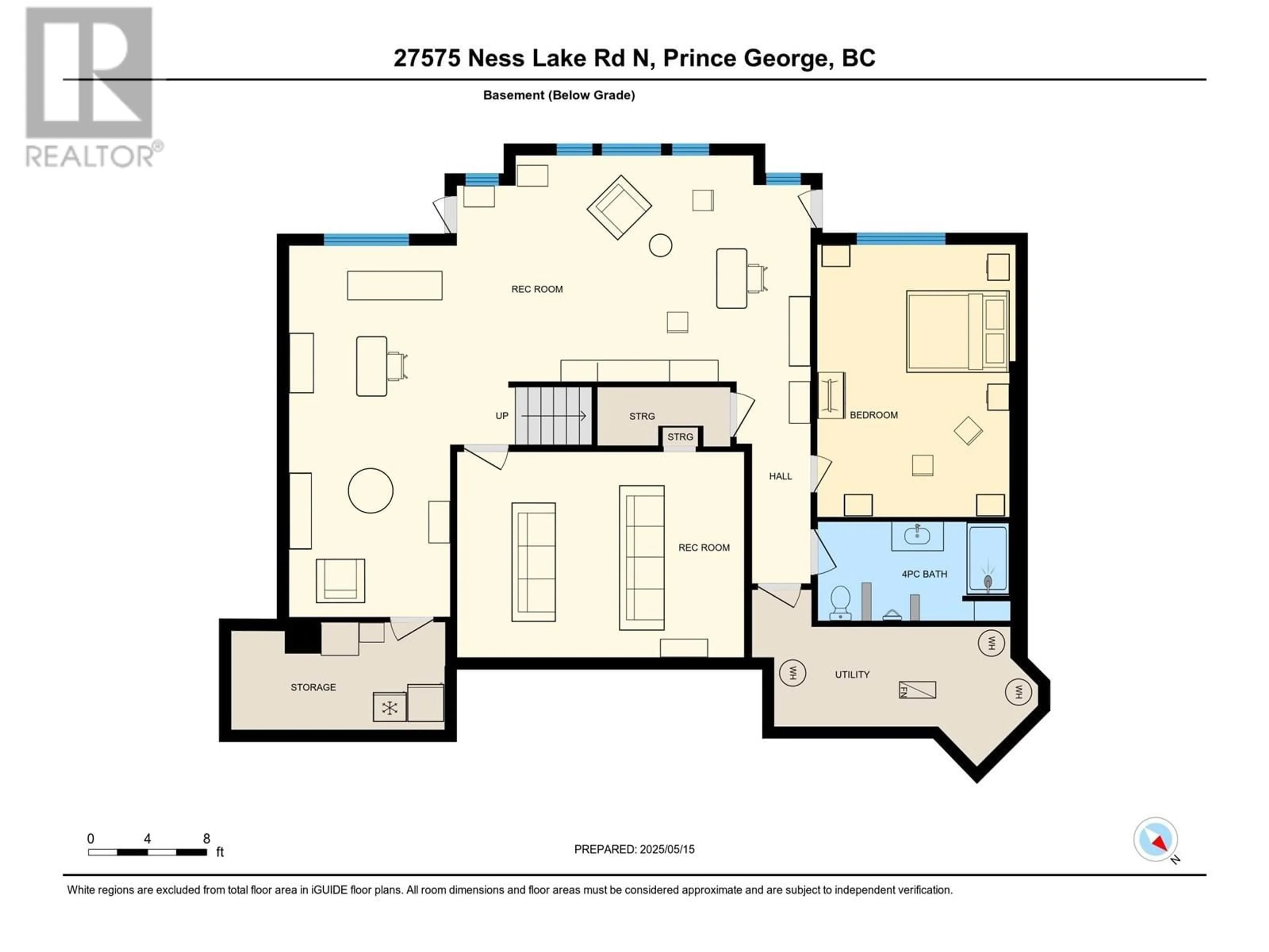 Floor plan for 27575 NESS LAKE ROAD, Prince George British Columbia V2K5N5