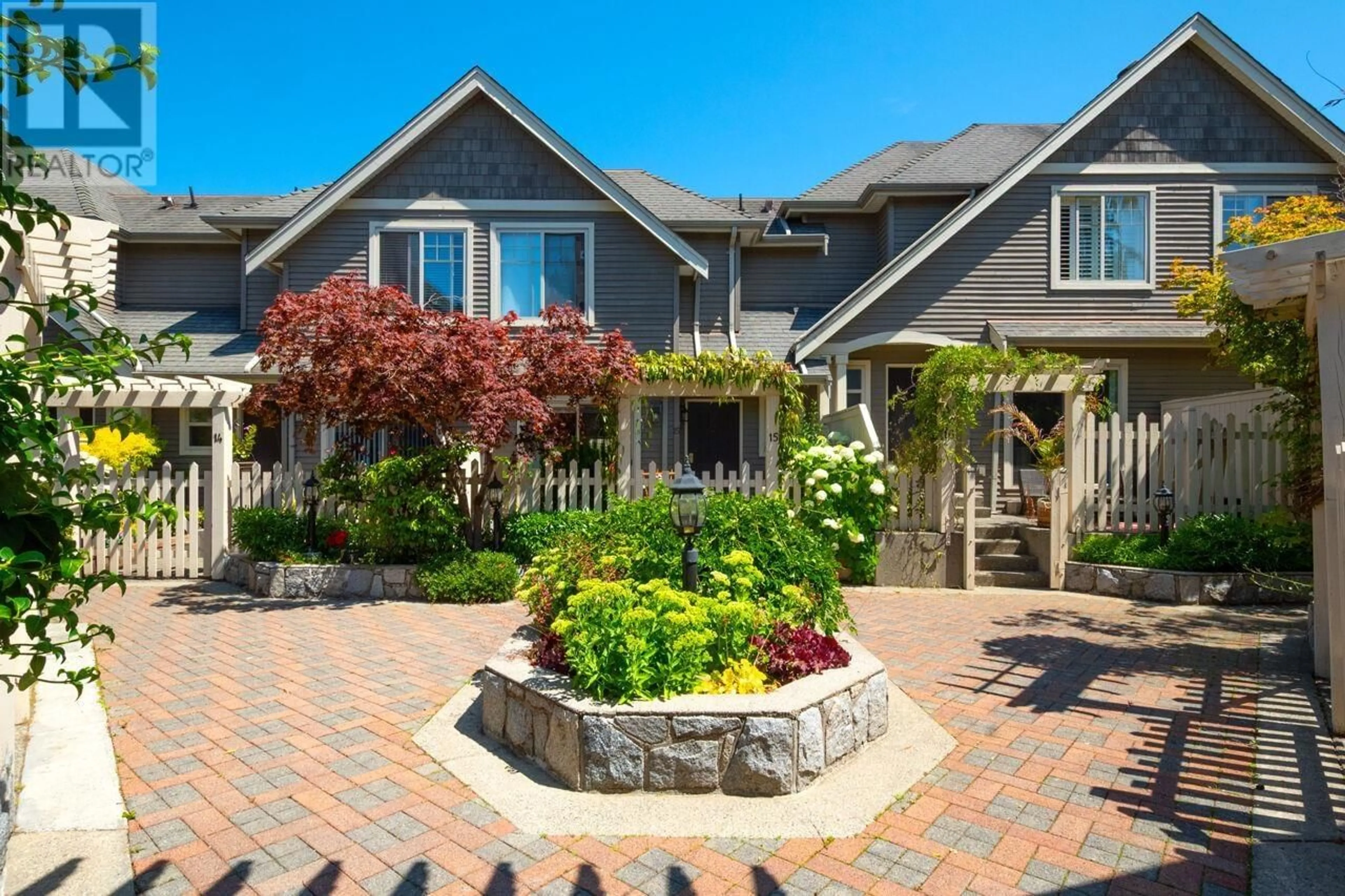 Home with brick exterior material, street for 5 - 222 5TH STREET, North Vancouver British Columbia V7L1L7