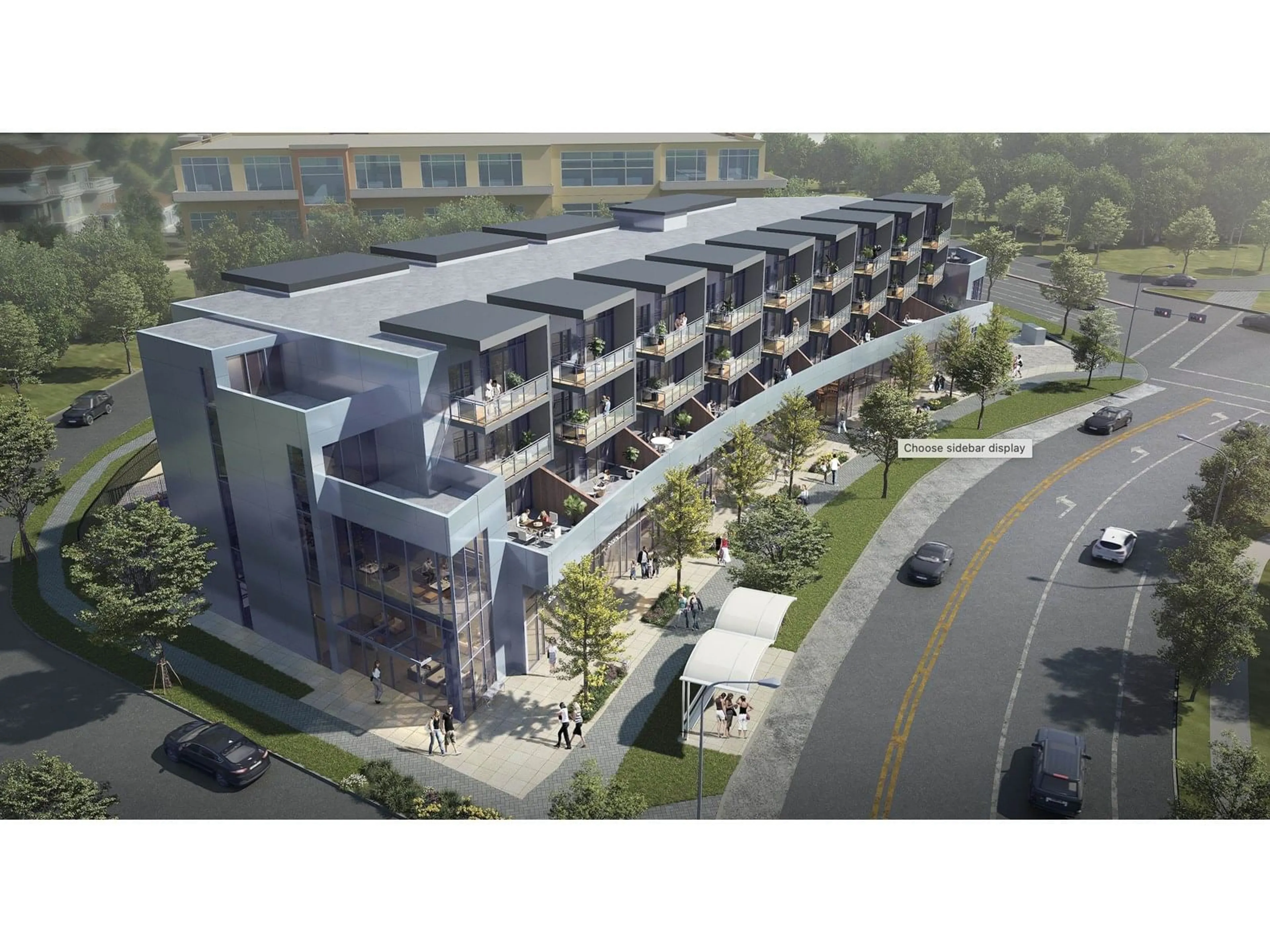 A pic from outside/outdoor area/front of a property/back of a property/a pic from drone, building for 206 - 2233 156, Surrey British Columbia V4A4V3