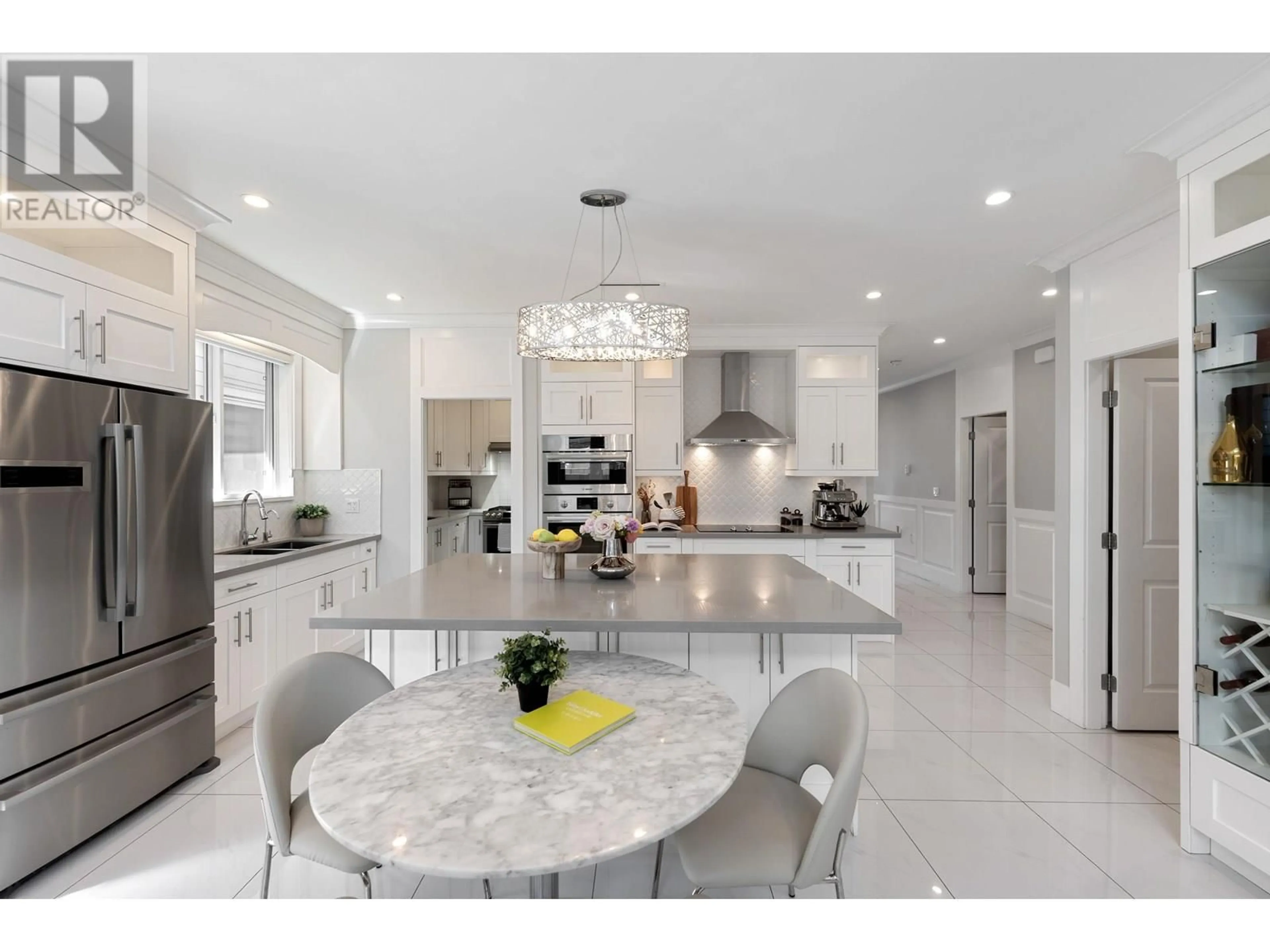 Contemporary kitchen, ceramic/tile floor for 9828 SEATON COURT, Richmond British Columbia V7A4B8