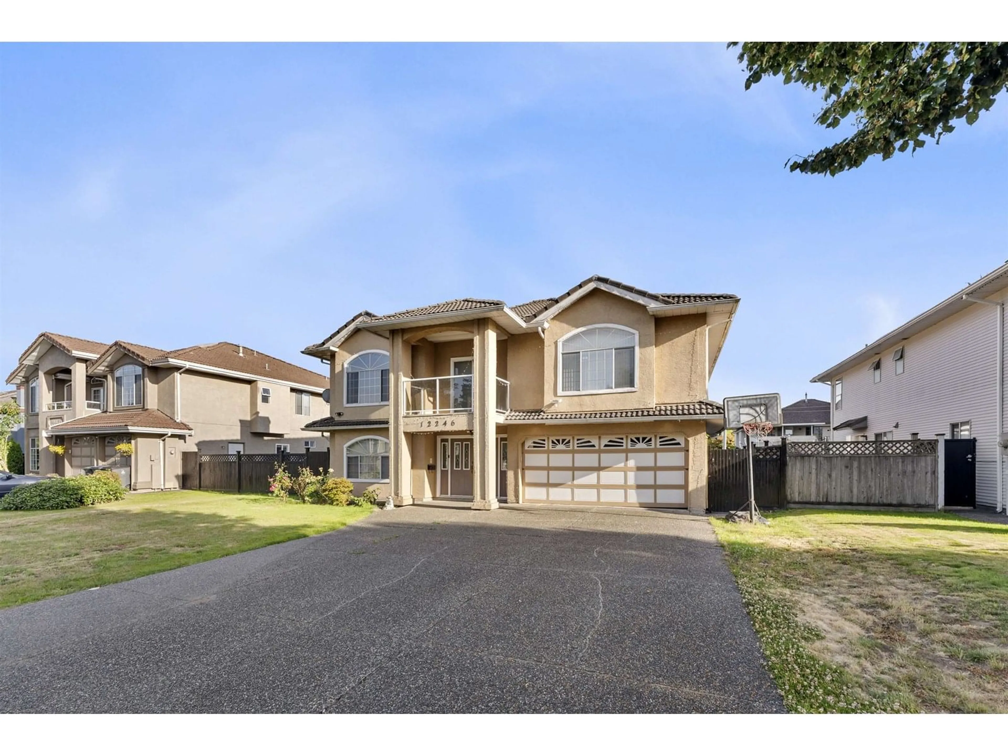 Home with vinyl exterior material, street for 12246 64A, Surrey British Columbia V3W3R8