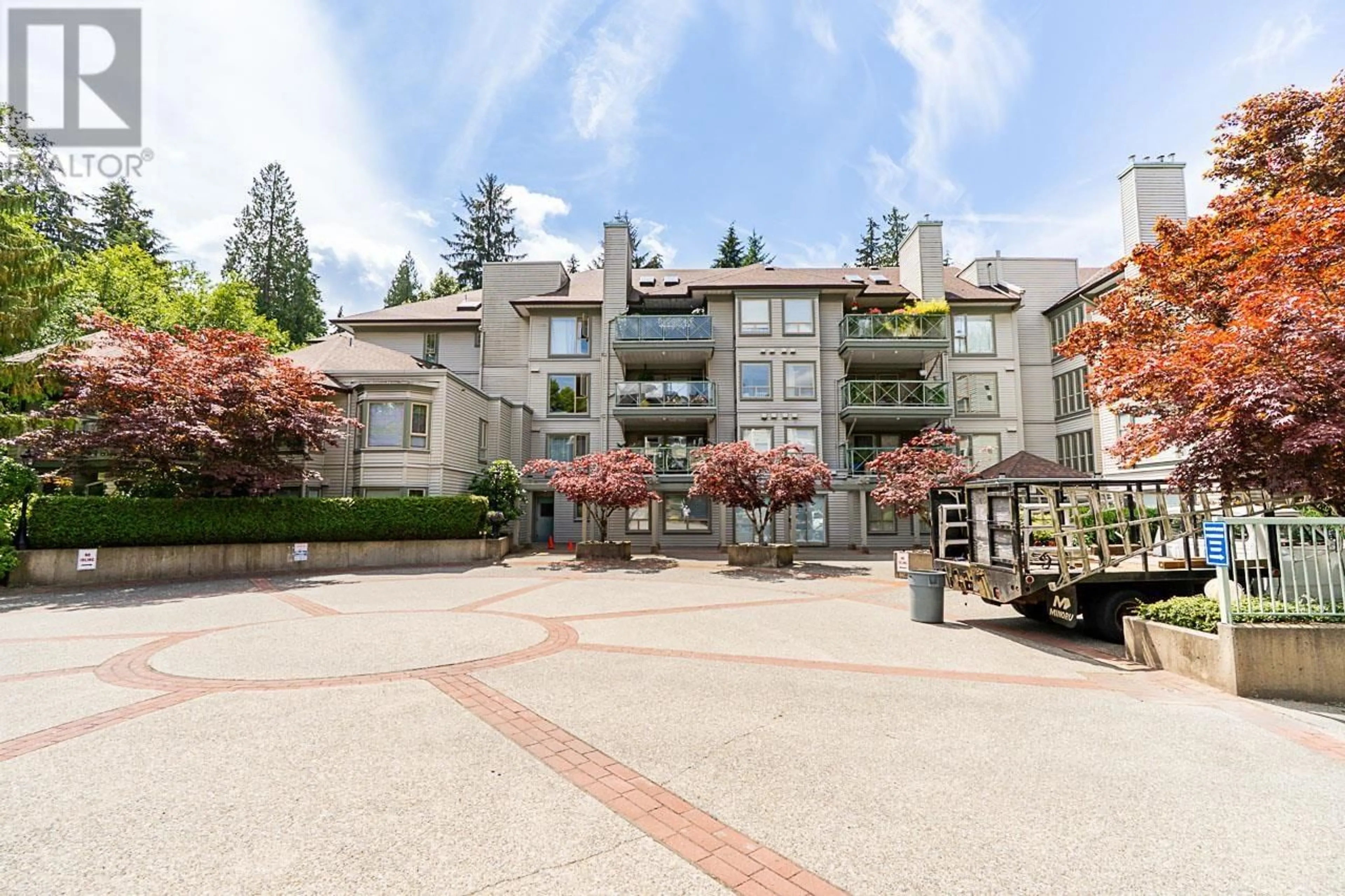 Patio, mountain view for 411 - 3658 BANFF COURT, North Vancouver British Columbia V7H2Z9