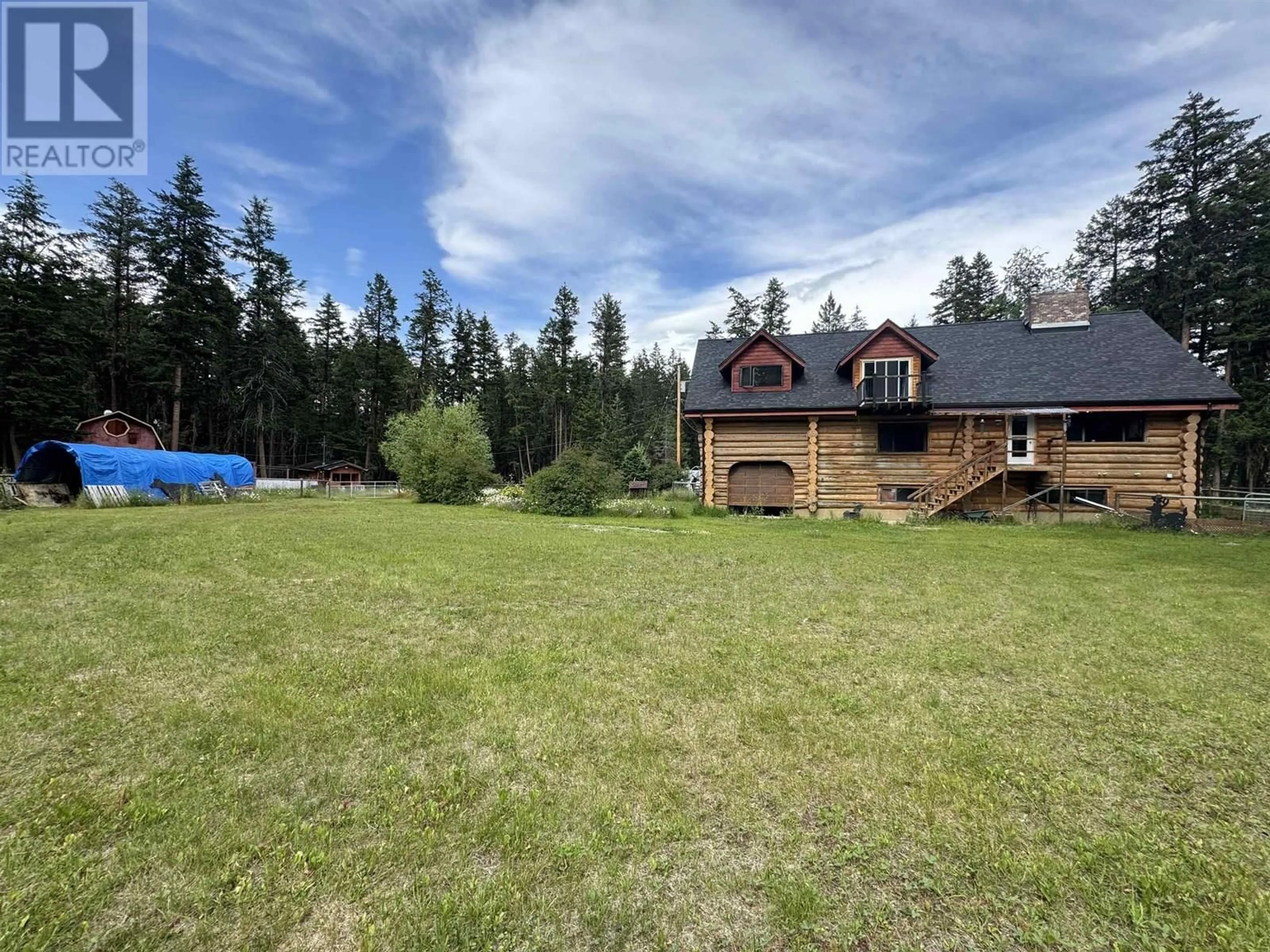 A pic from outside/outdoor area/front of a property/back of a property/a pic from drone, unknown for 2179 MCPHERSON WYND, Williams Lake British Columbia V2G4V7