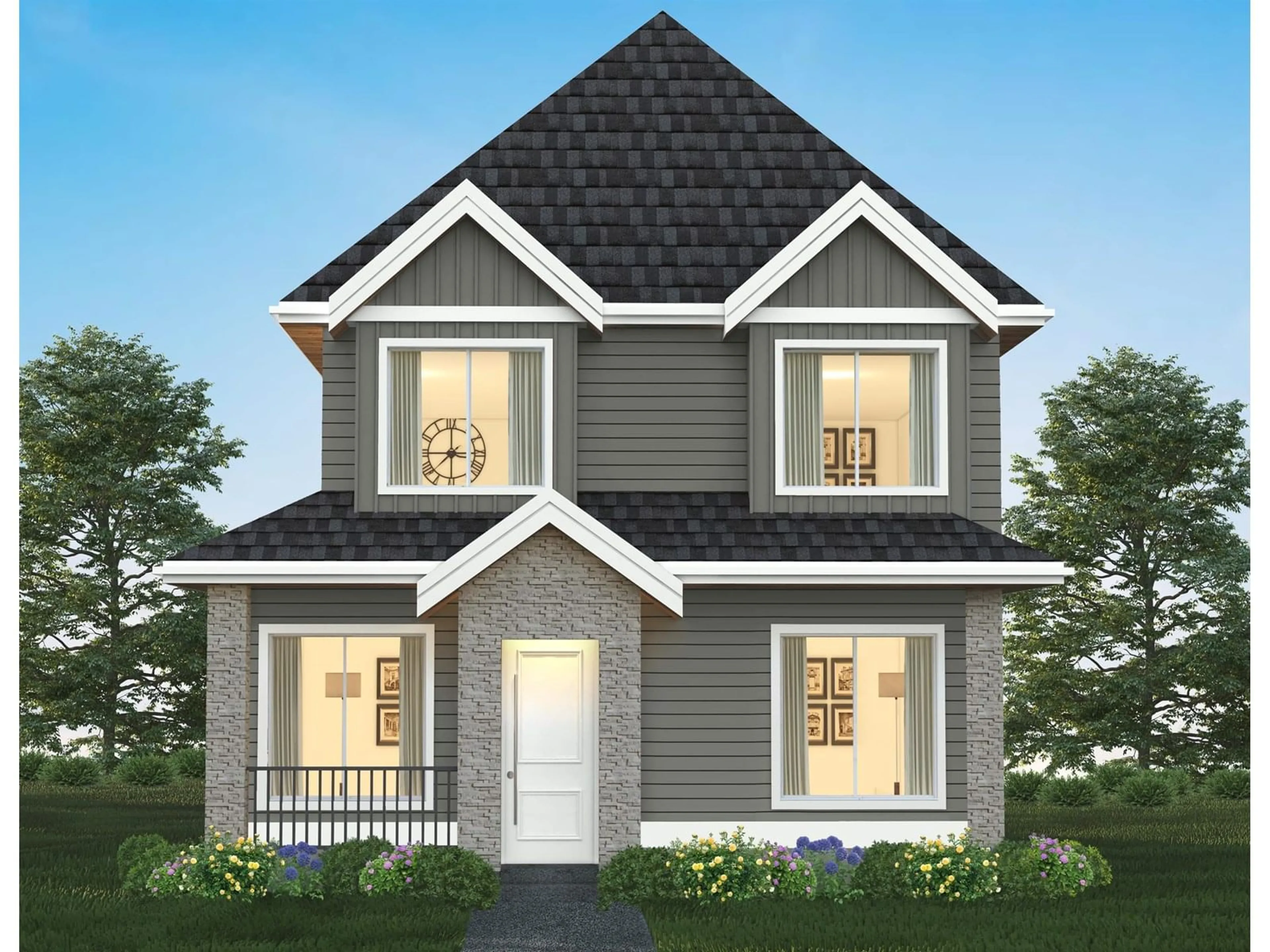 Home with vinyl exterior material, street for 19631 74, Langley British Columbia V2Y3G6