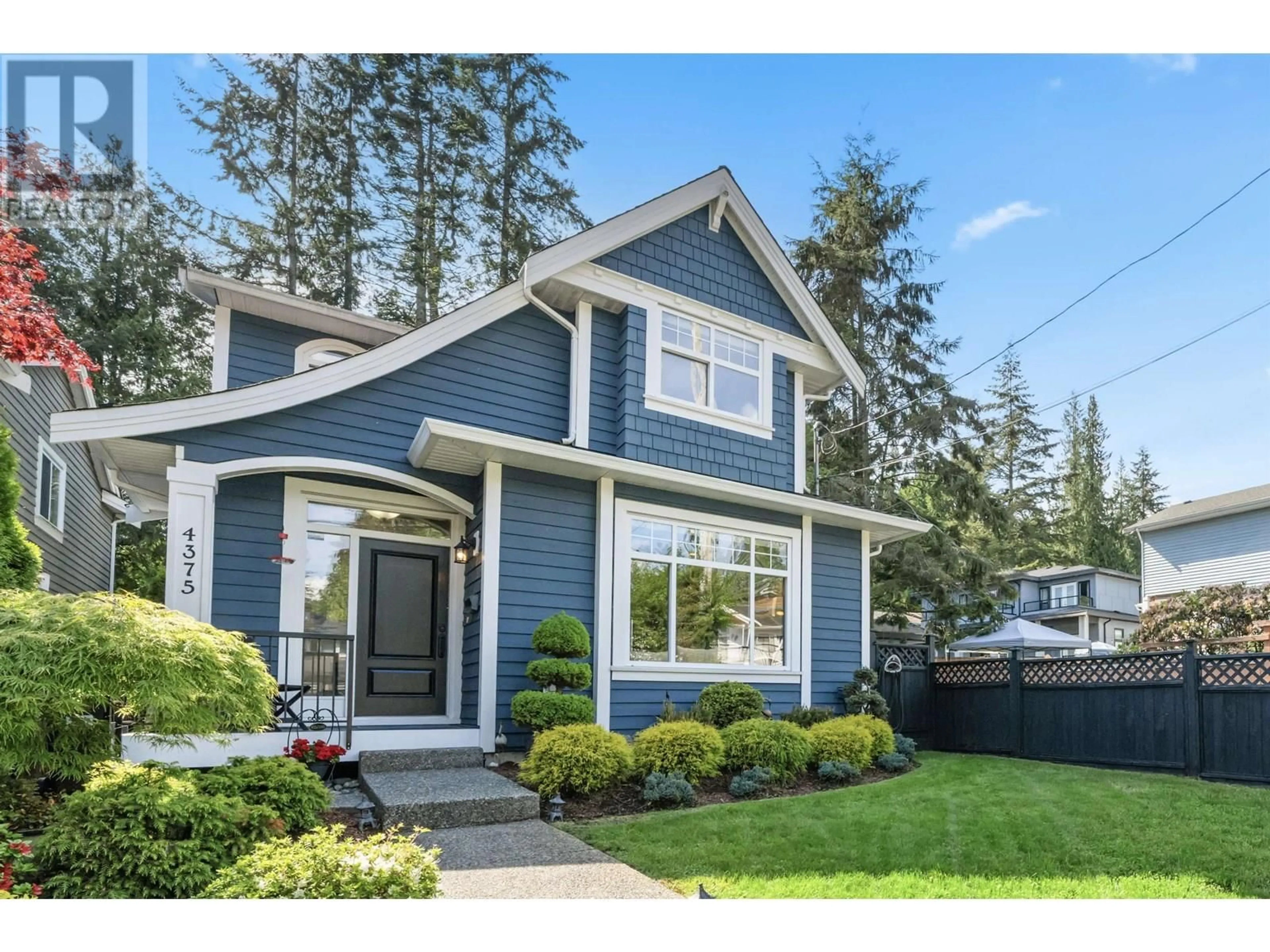 Home with vinyl exterior material, street for 4375 UNDERWOOD AVENUE, North Vancouver British Columbia V7K2R8