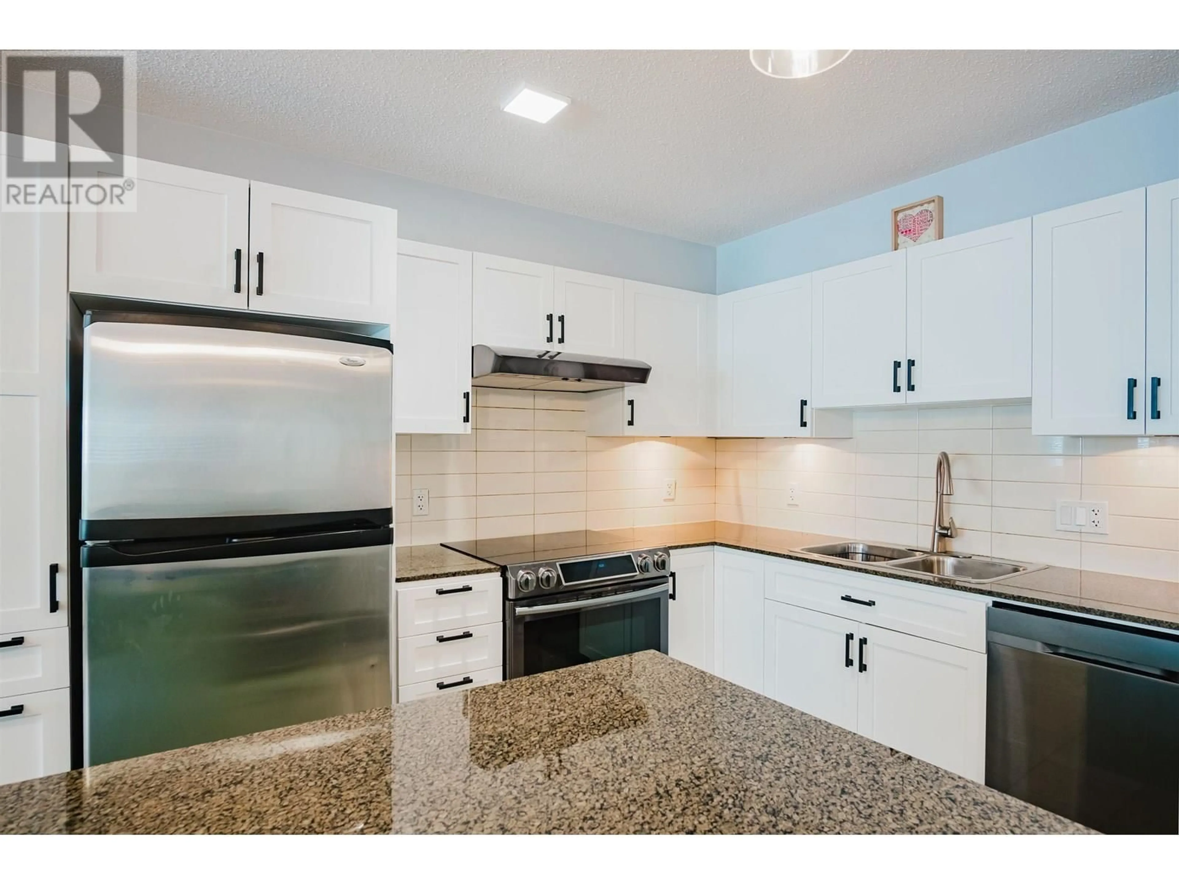 Standard kitchen, ceramic/tile floor for 205 - 19677 MEADOW GARDENS WAY, Pitt Meadows British Columbia V3Y0A2