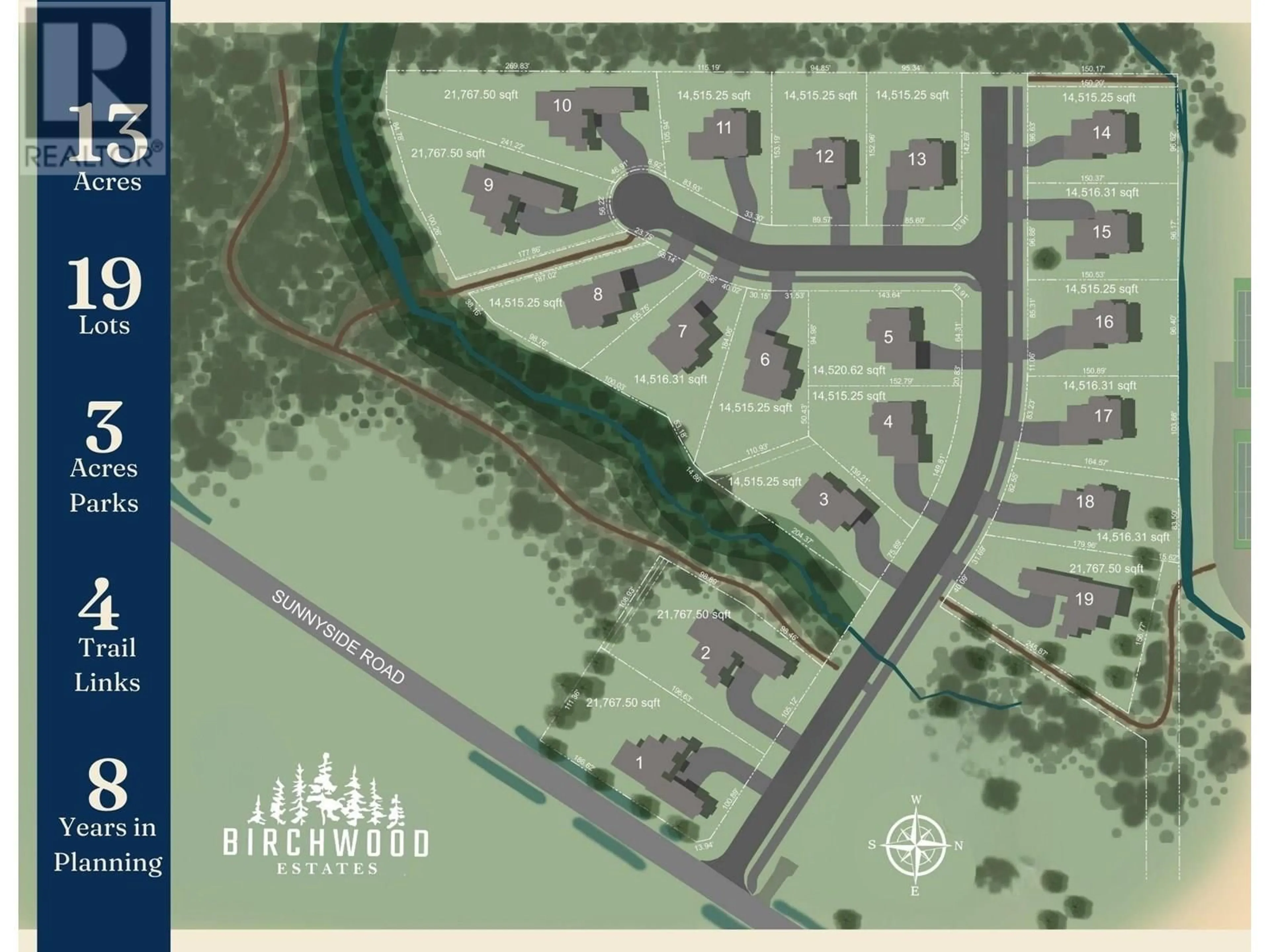 Picture of a map for LOT 6 - 2307 SUNNYSIDE ROAD, Port Moody British Columbia V3H4Y4