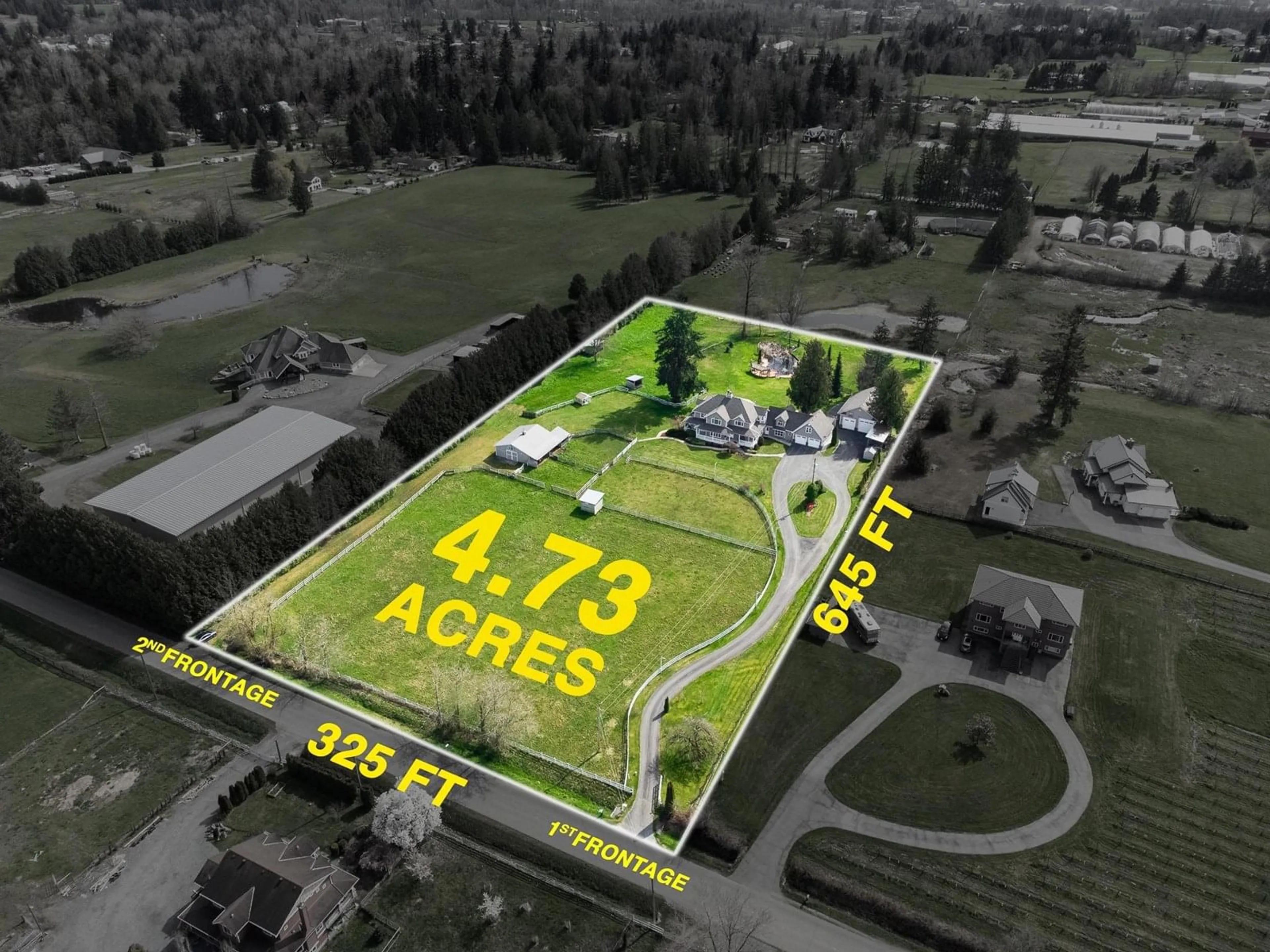 A pic from outside/outdoor area/front of a property/back of a property/a pic from drone, street for 24920 30, Langley British Columbia V4W1X9