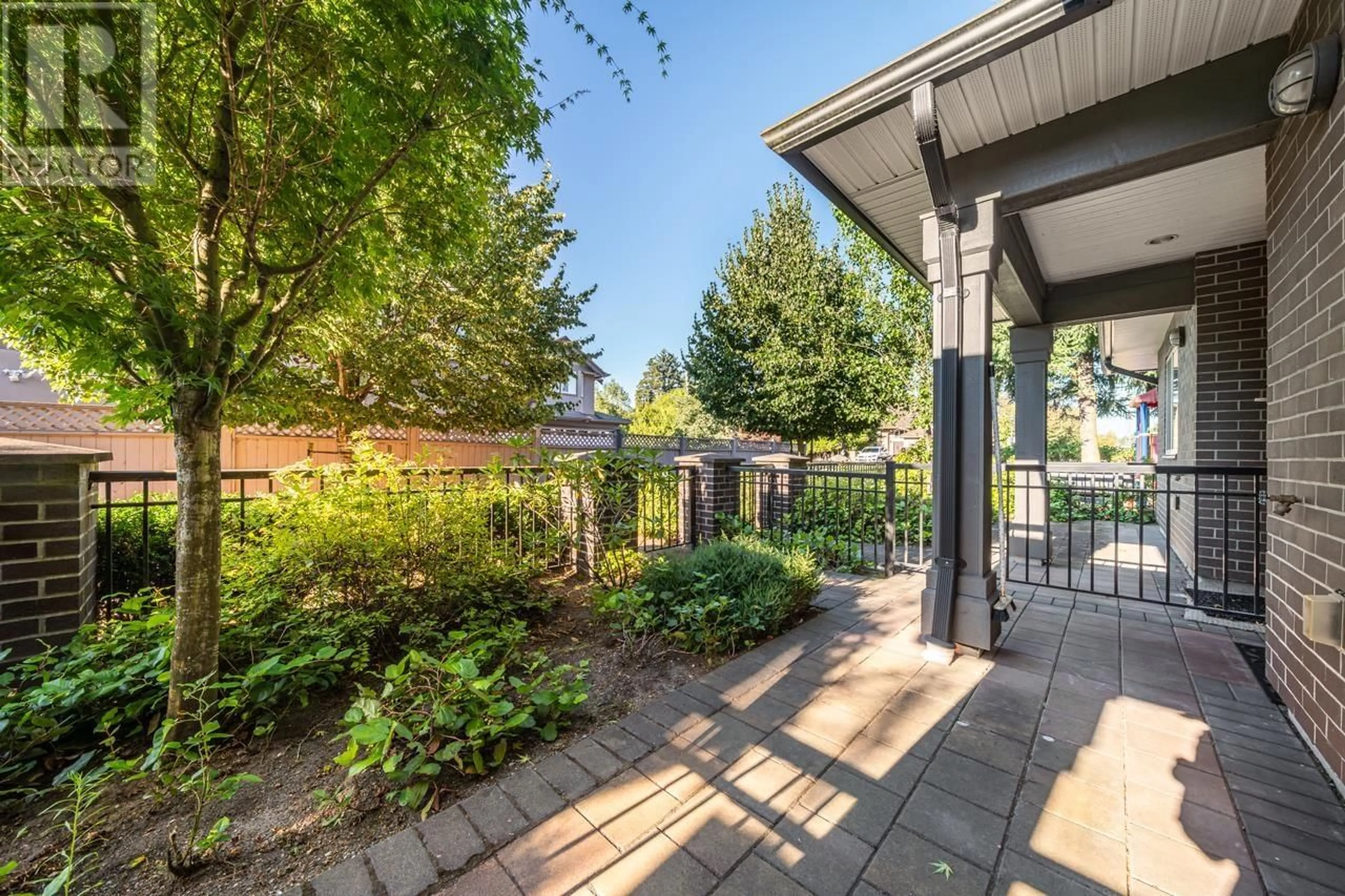 Patio, street for 2 - 7691 BRIDGE STREET, Richmond British Columbia V6Y2S6