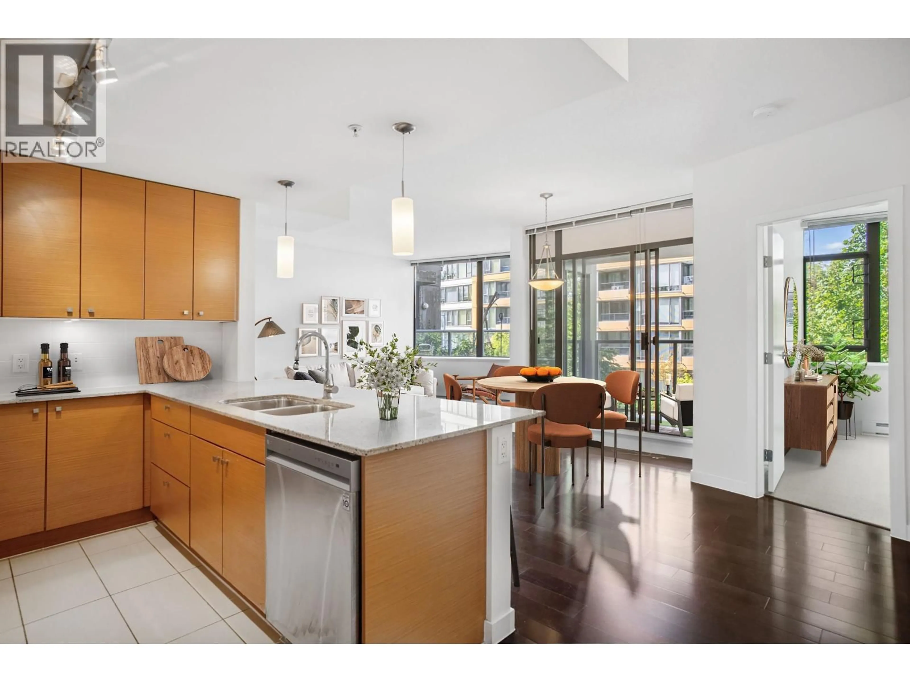 Open concept kitchen, unknown for 301 - 7362 ELMBRIDGE WAY, Richmond British Columbia V6X0A6