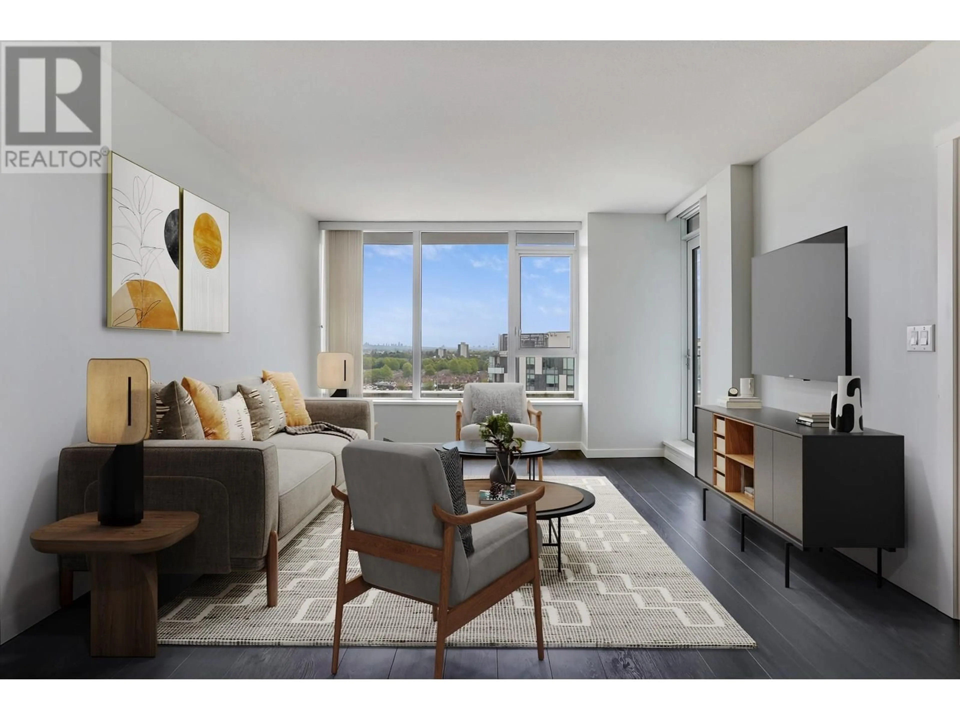 Living room with furniture, unknown for 1706 - 3333 BROWN ROAD, Richmond British Columbia V6X0P6