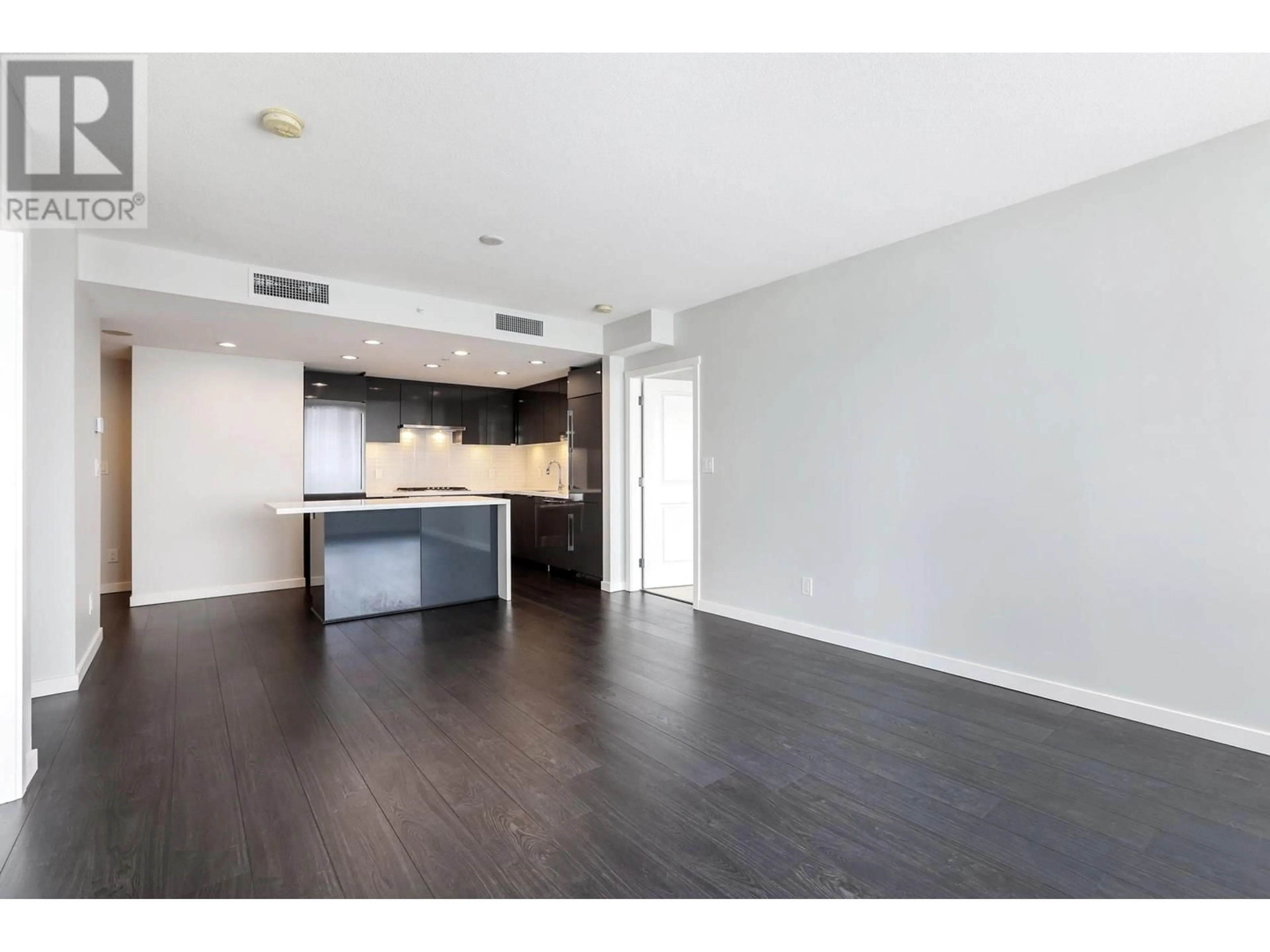 Open concept kitchen, wood/laminate floor for 1706 - 3333 BROWN ROAD, Richmond British Columbia V6X0P6