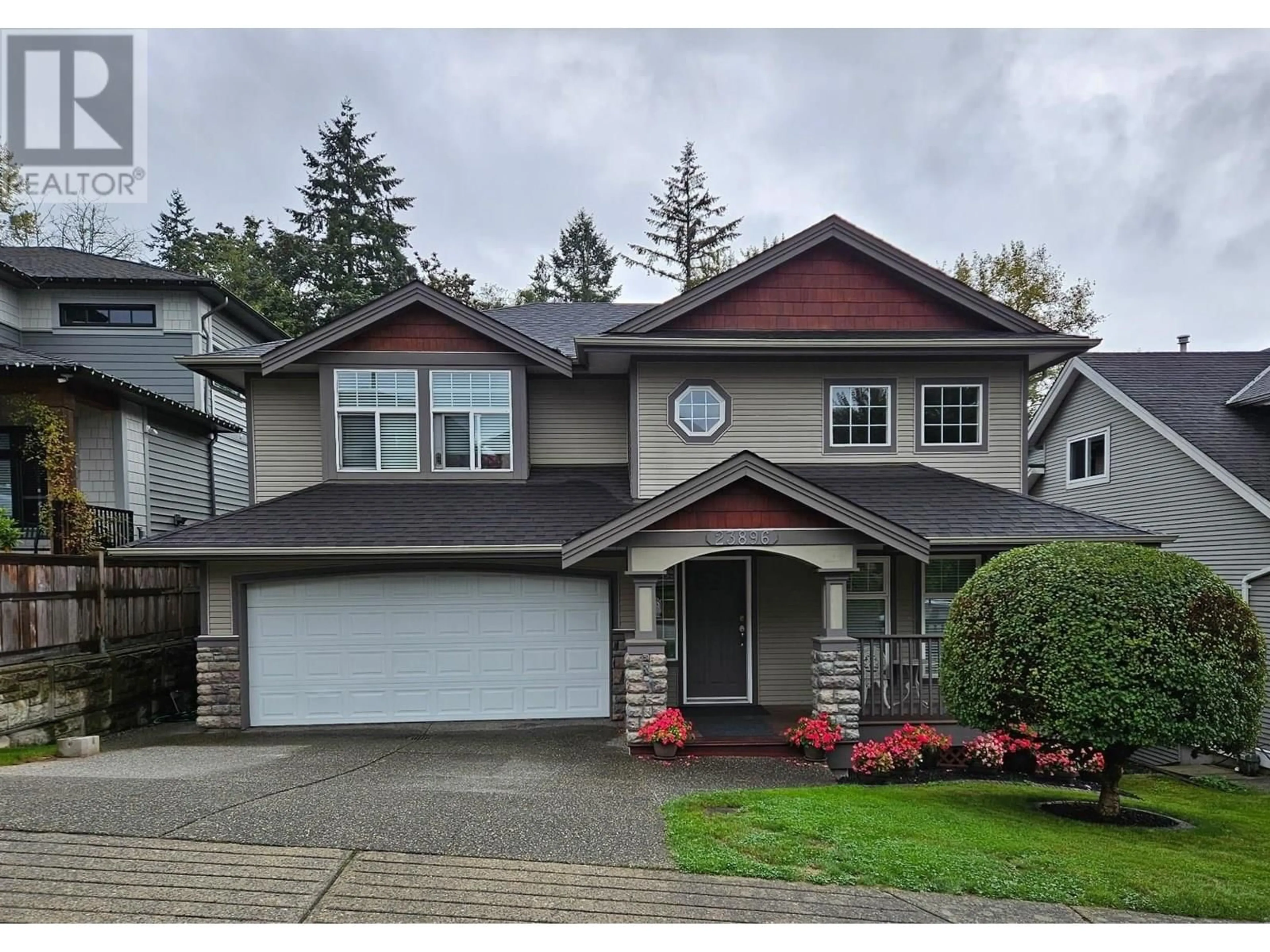 Home with vinyl exterior material, street for 23896 117B AVENUE, Maple Ridge British Columbia V4R2V6