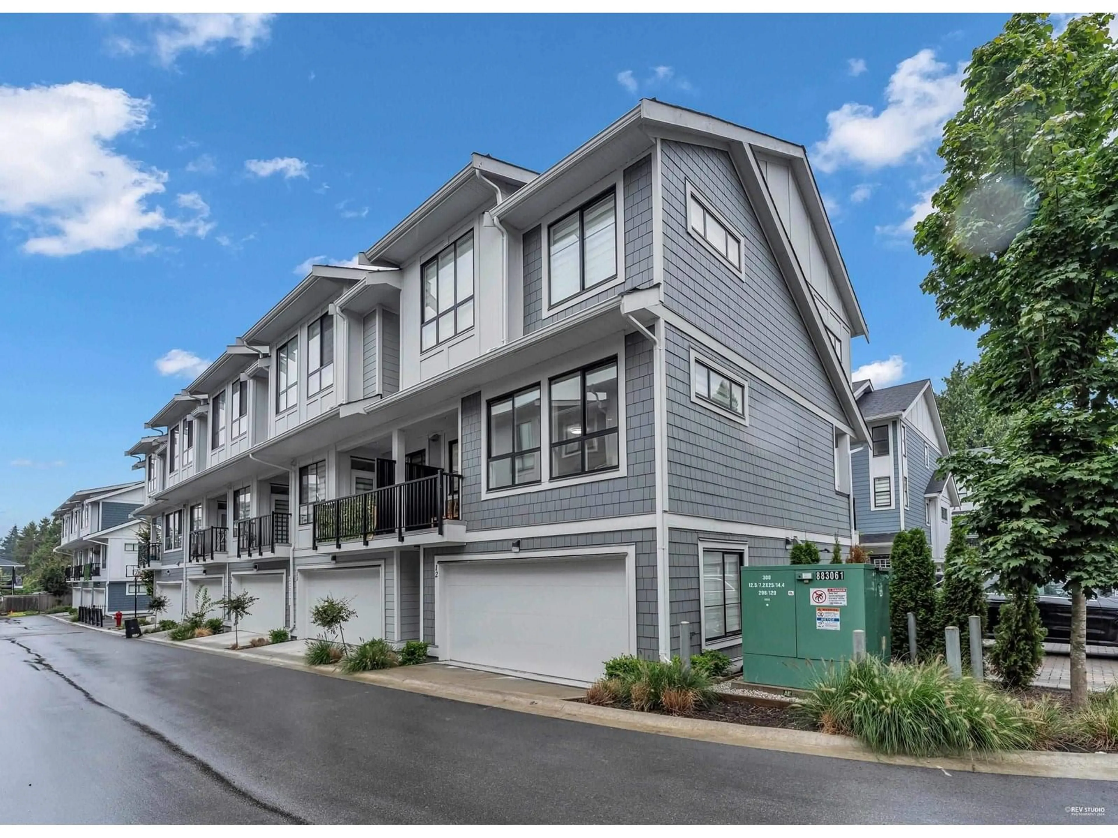 Home with vinyl exterior material, street for 12 - 11556 72A, Delta British Columbia V4C1A9