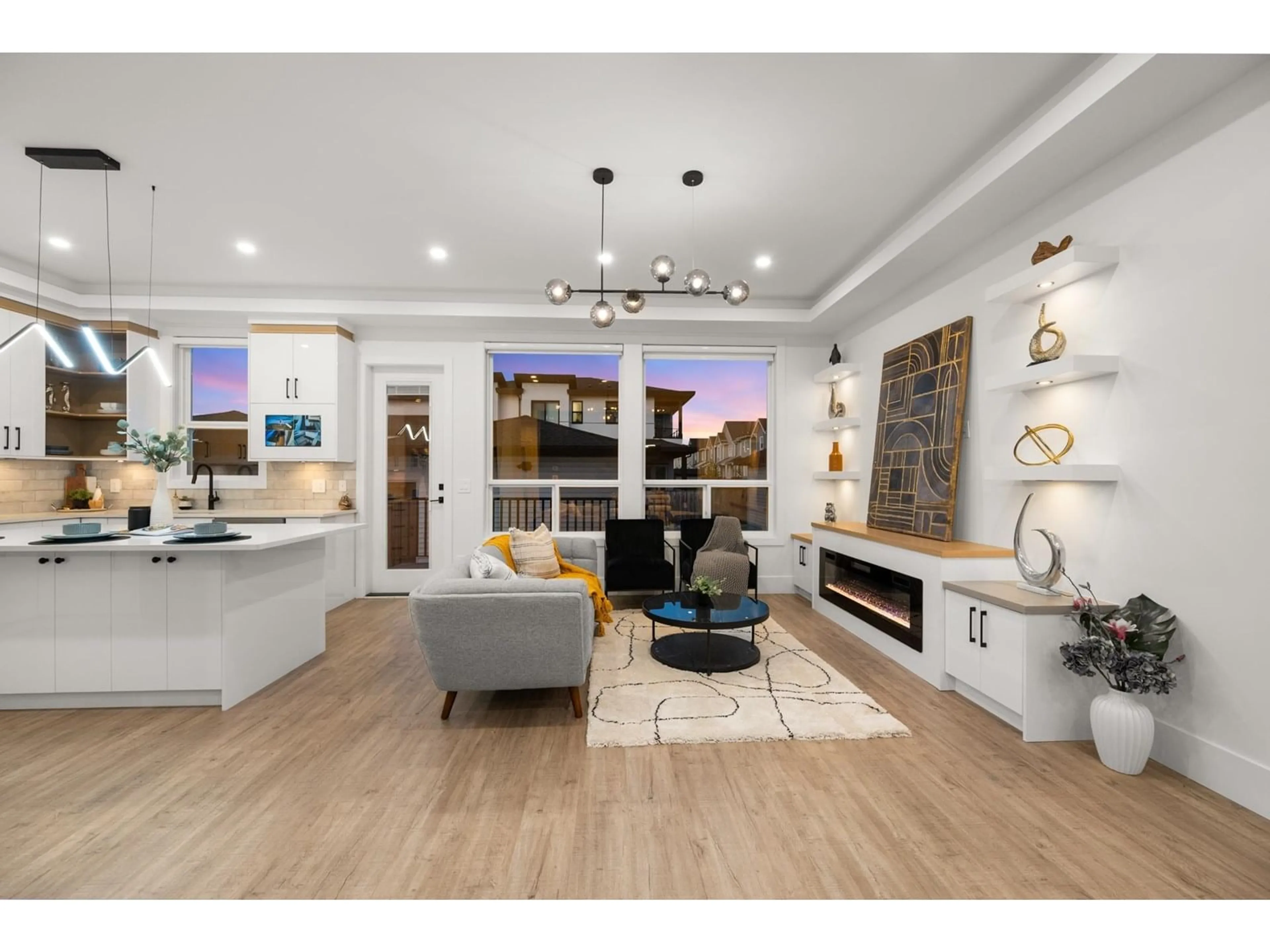Living room with furniture, unknown for 7652 206, Langley British Columbia V2Y3P6
