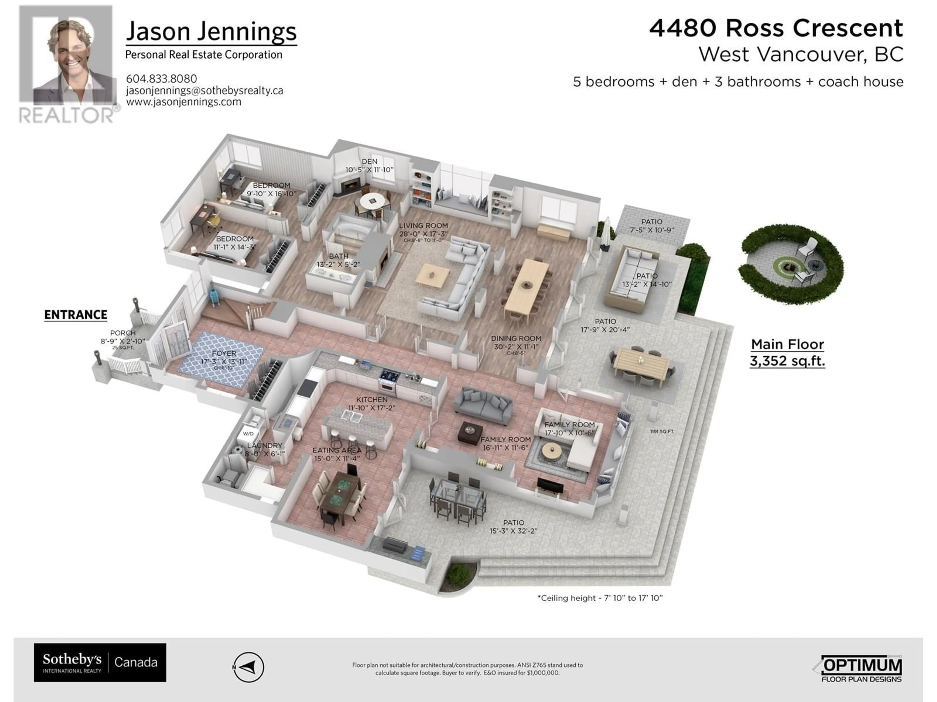 Floor plan for 4480 ROSS CRESCENT, West Vancouver British Columbia V7W1B2