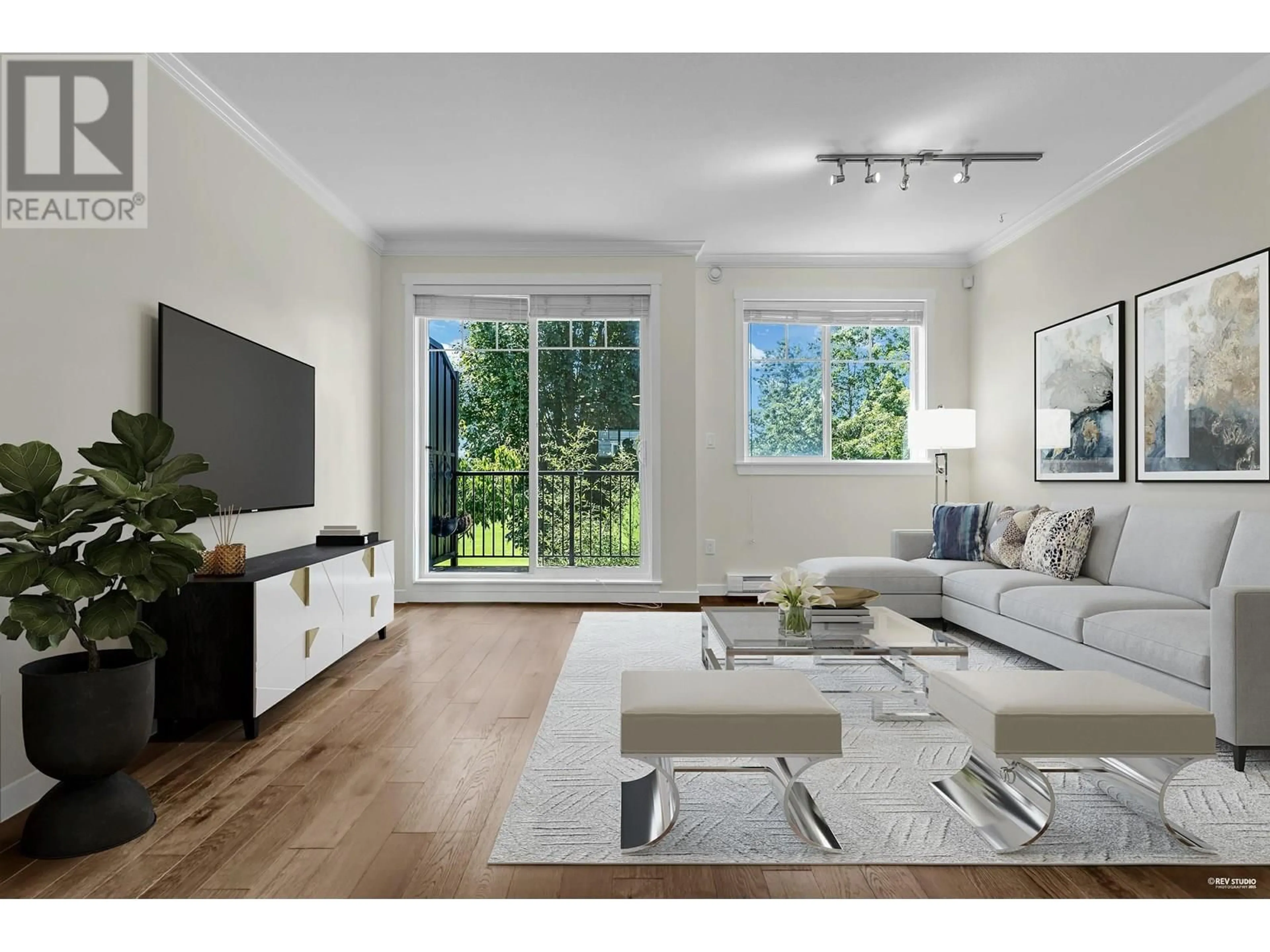 Living room with furniture, unknown for 8 - 9580 ALBERTA ROAD, Richmond British Columbia V6Y1T6
