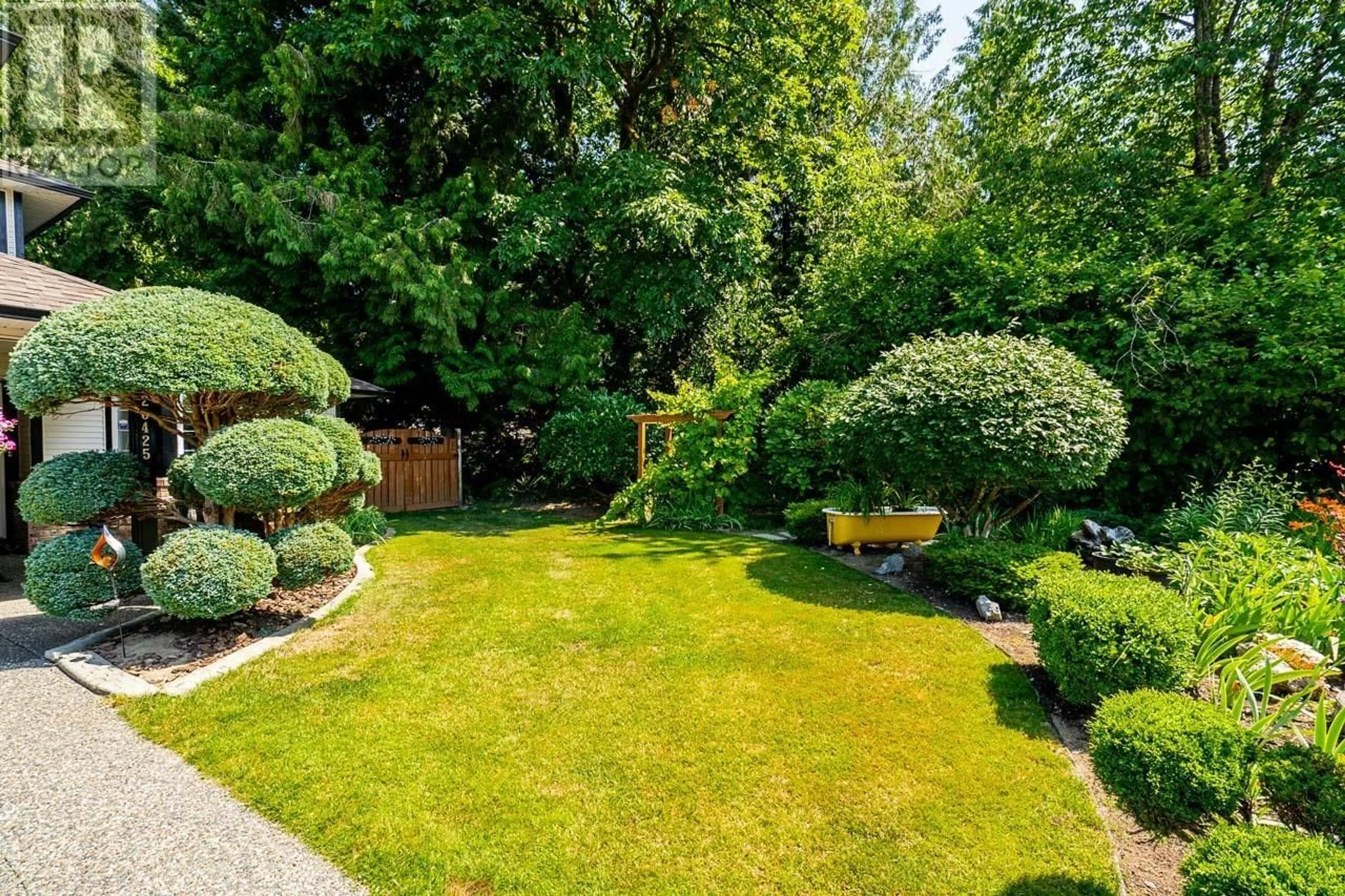 A pic from outside/outdoor area/front of a property/back of a property/a pic from drone, forest/trees view for 20425 121B AVENUE, Maple Ridge British Columbia V2X2Z5