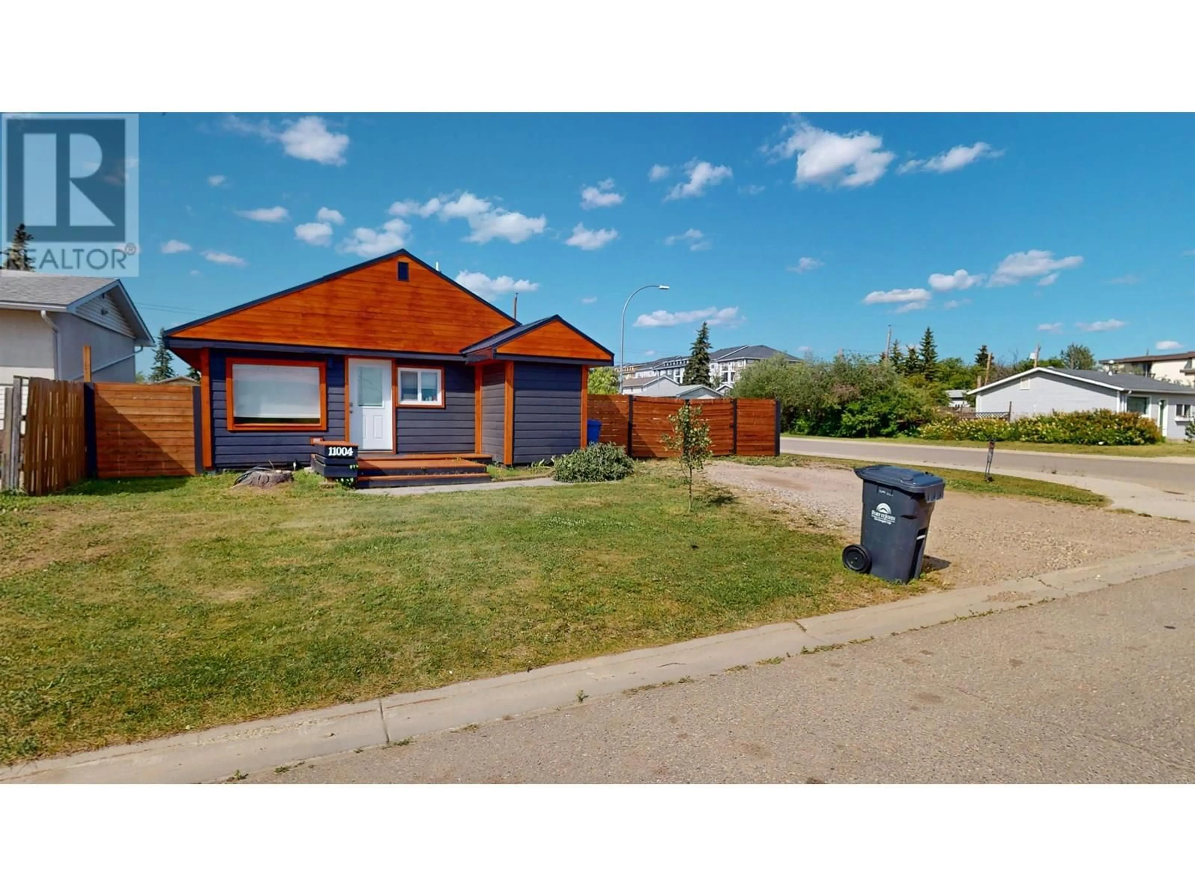 A pic from outside/outdoor area/front of a property/back of a property/a pic from drone, street for 11004 101 AVENUE, Fort St. John British Columbia V1J2C3