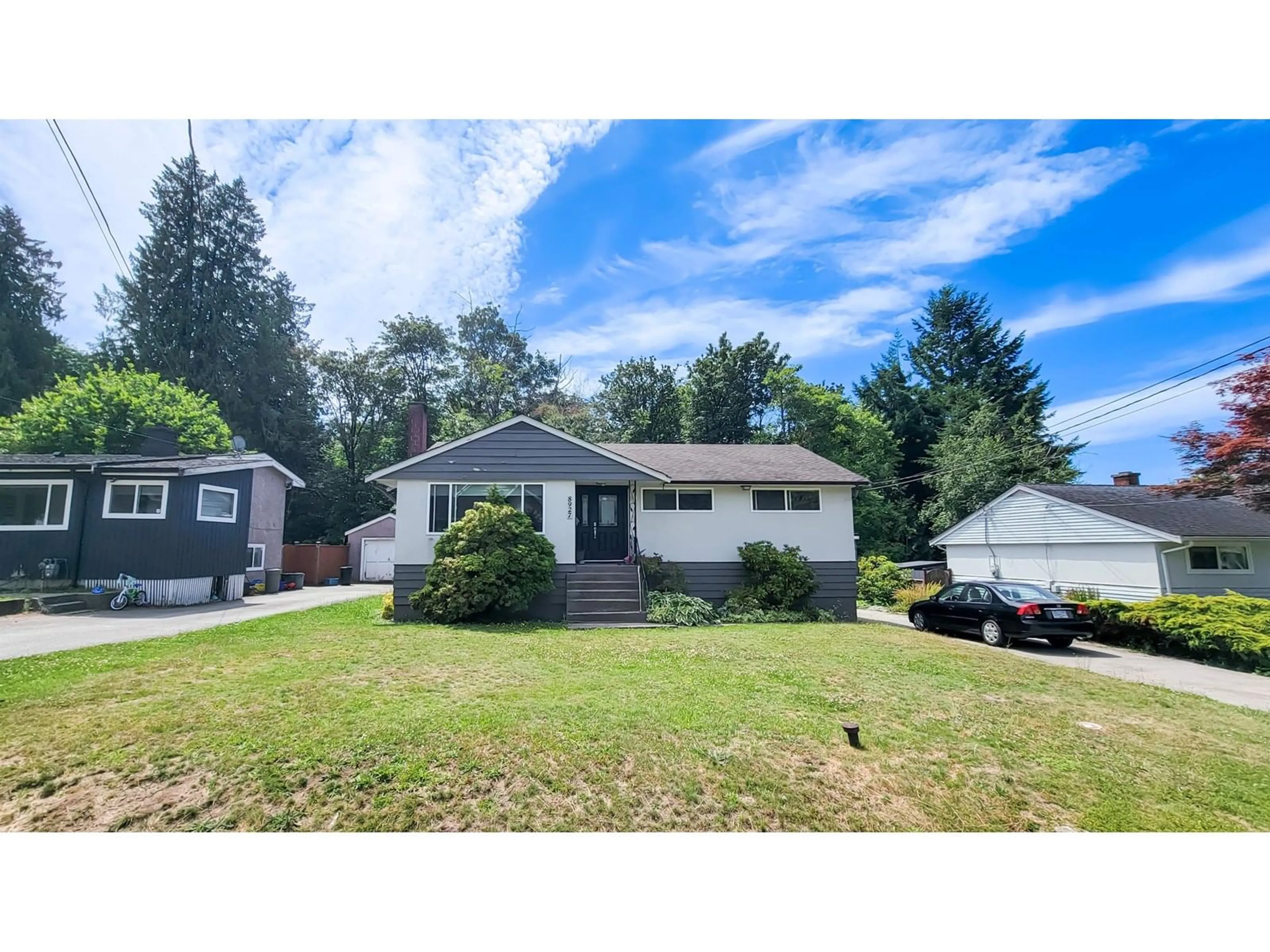 Home with vinyl exterior material, street for 8927 SHEPHERD, Delta British Columbia V4C4J9